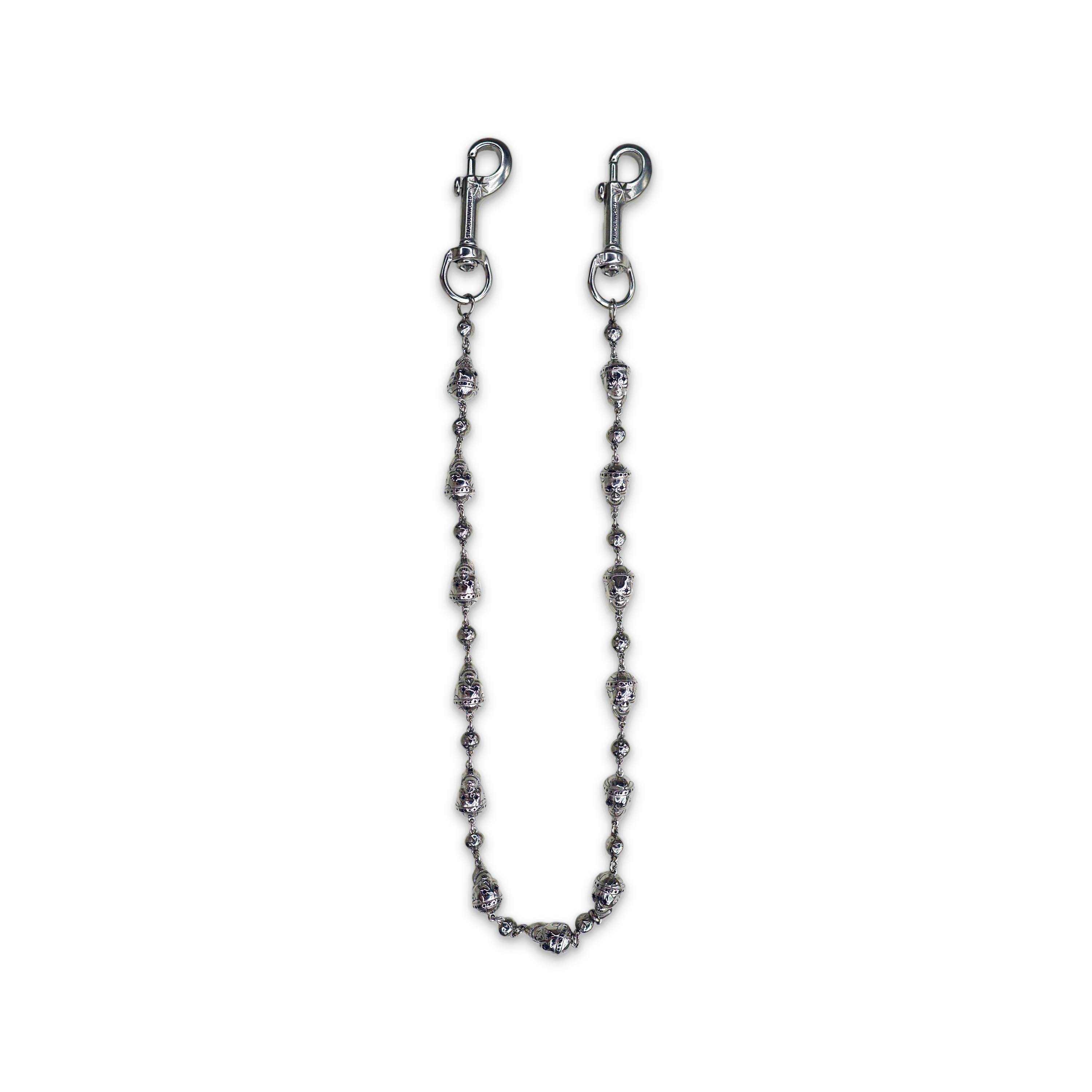 Skull Wallet Chain - No Stones