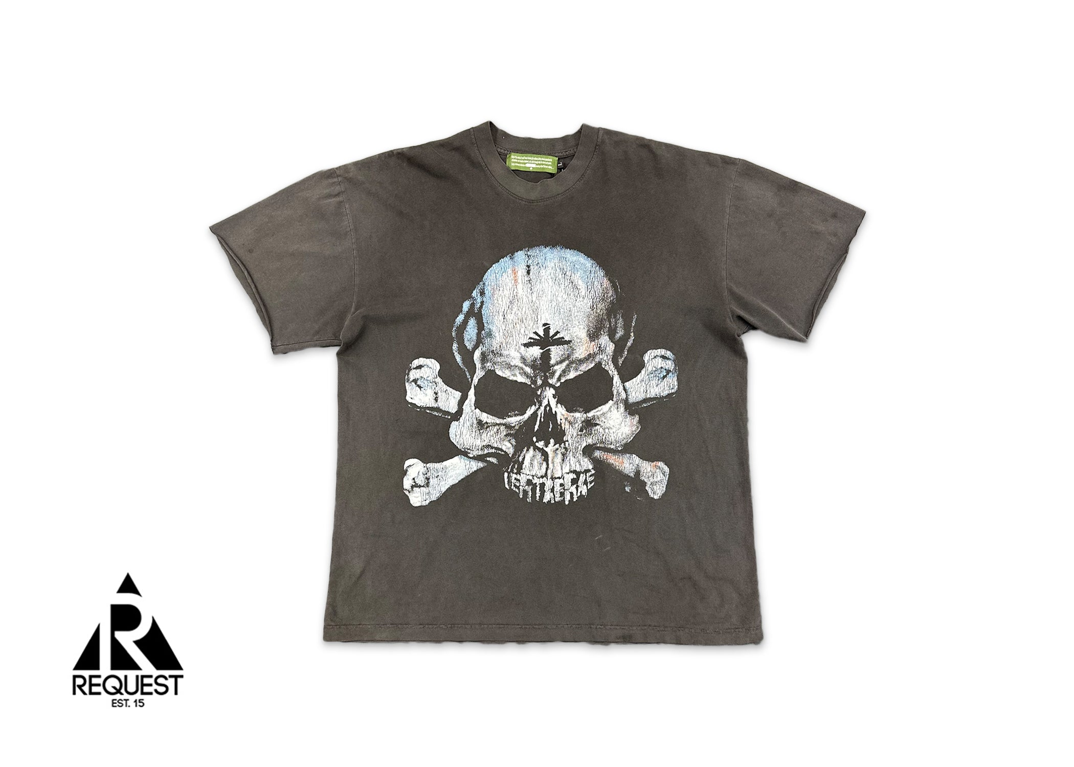 Vertabrae Skull Tee "Black"