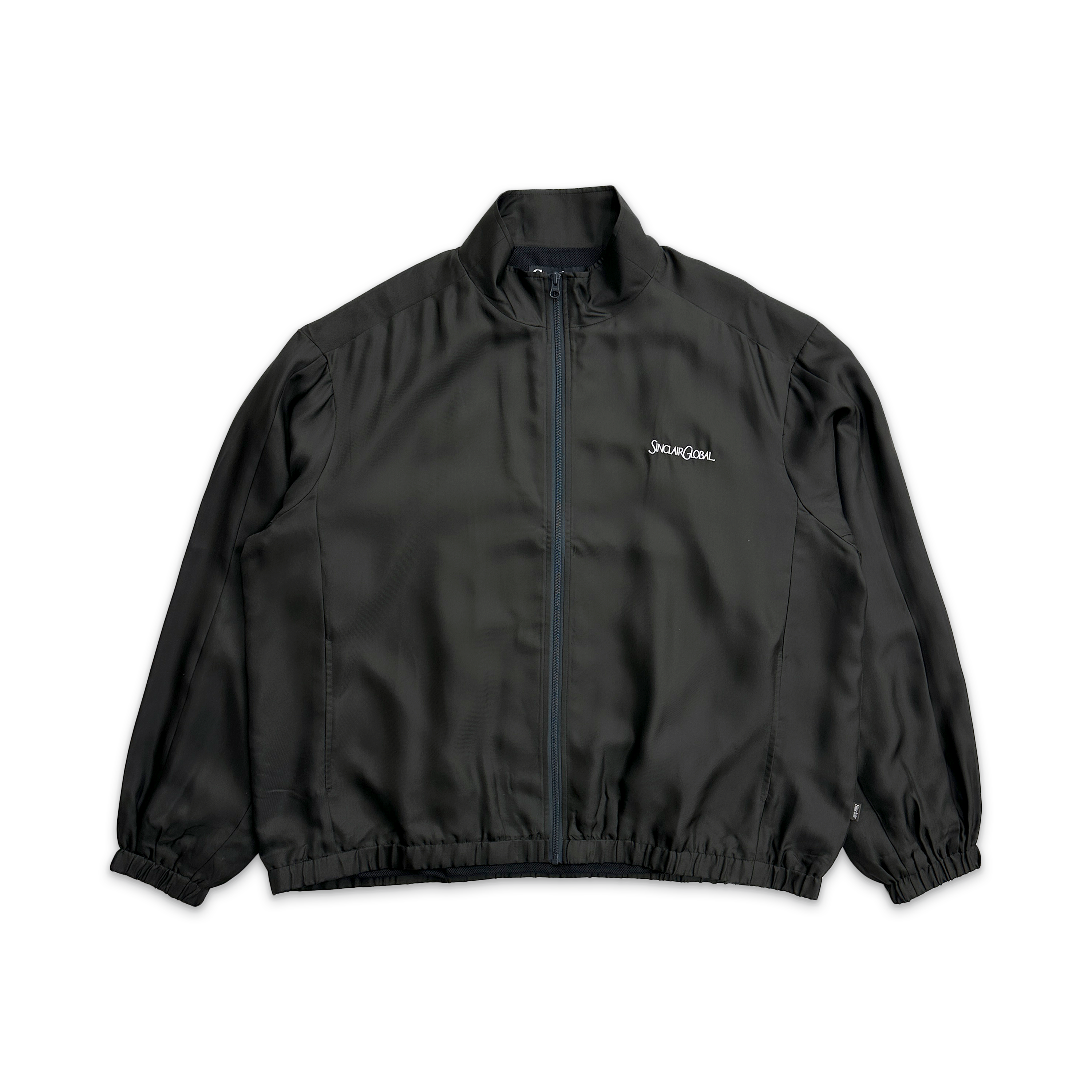 Silk Track Jacket "Black"
