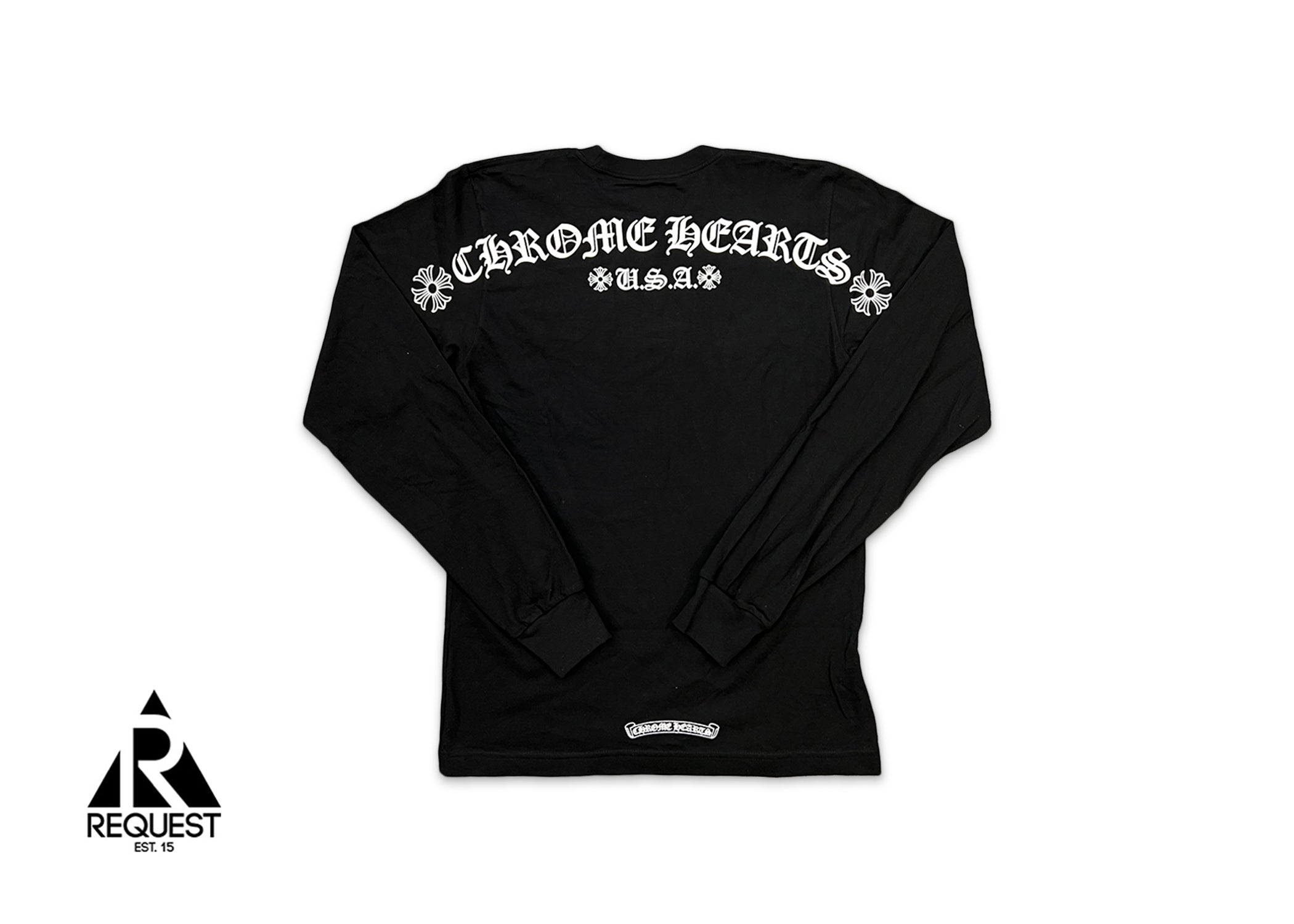 Chrome Hearts Shoulder Logo L/S Tee "Black"