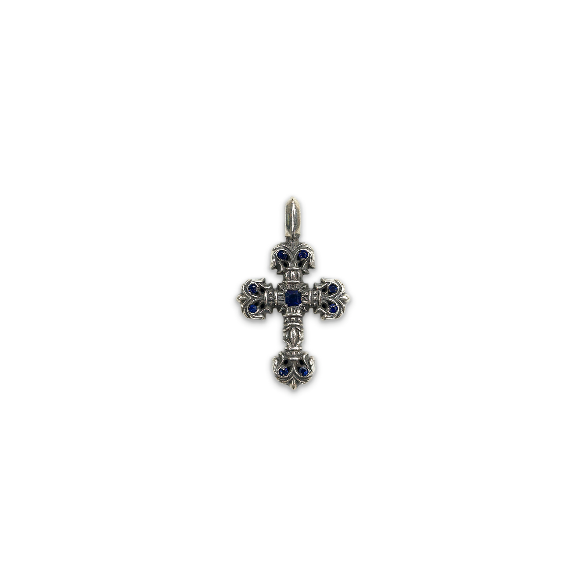 在庫少【CHROME HEARTS】TINY FILIGREE CROSS PENDENT Tiny Filigree Cross Pendant 