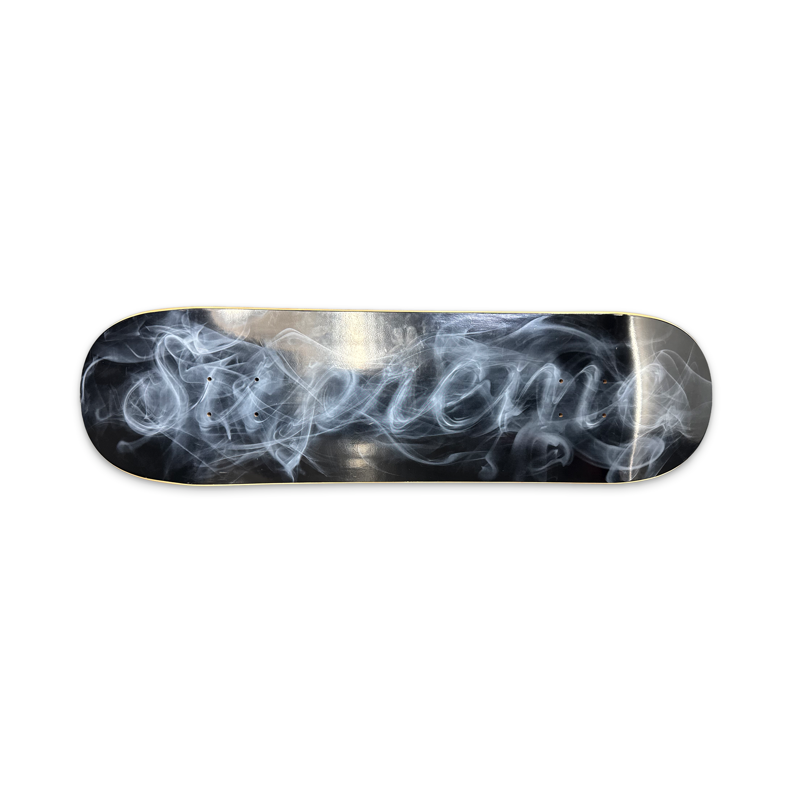 Supreme Smoke Skateboard Deck "Black"