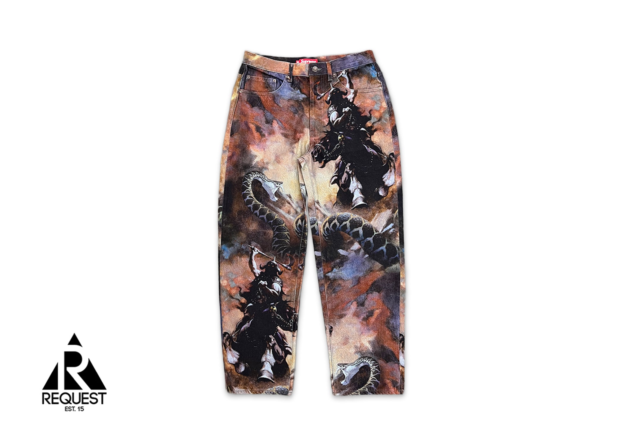 x Frazetta Loose Fit Jean "Multicolor"