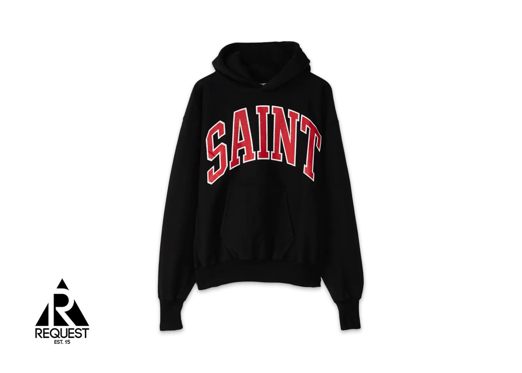 Saint Michael Arch Logo Saint Hoodie "Black"