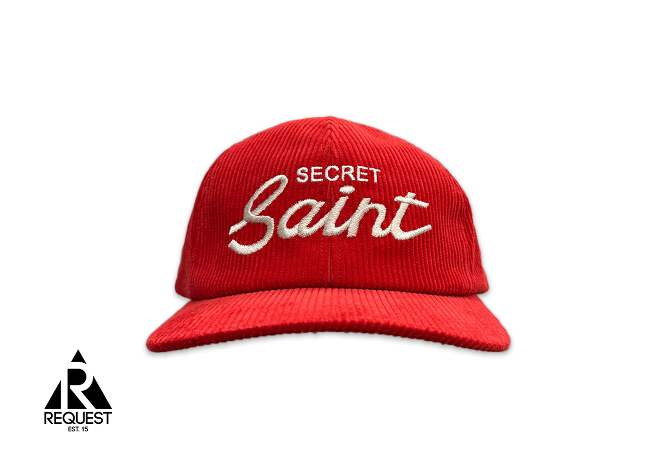 Secret Saint Corduroy Hat “Red”