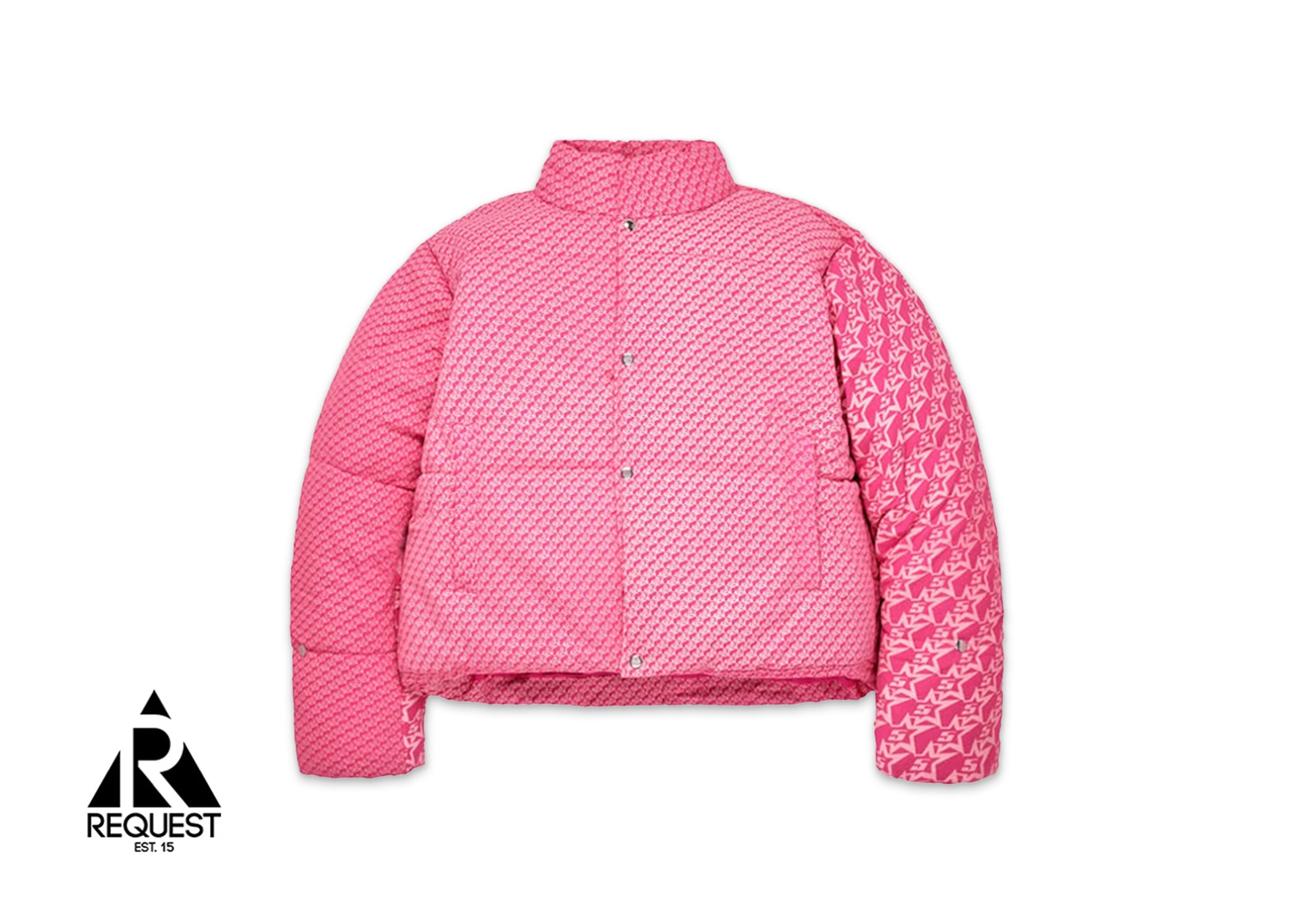 Sp5der 5Star P*nk Puffer Jacket "Pink"