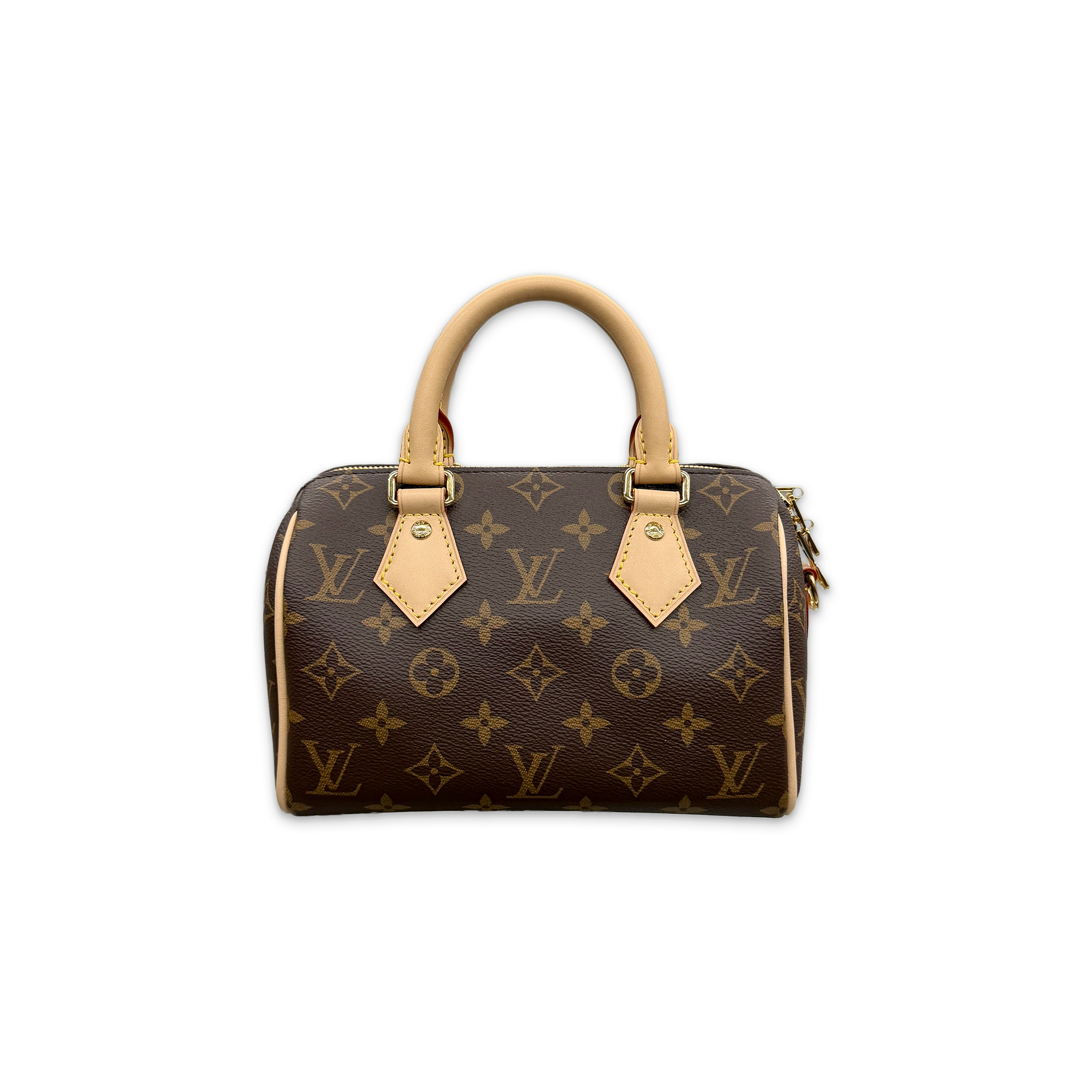 Louis Vuitton, Speedy Bandoulière 20 Monogram "Black Strap/Brown"