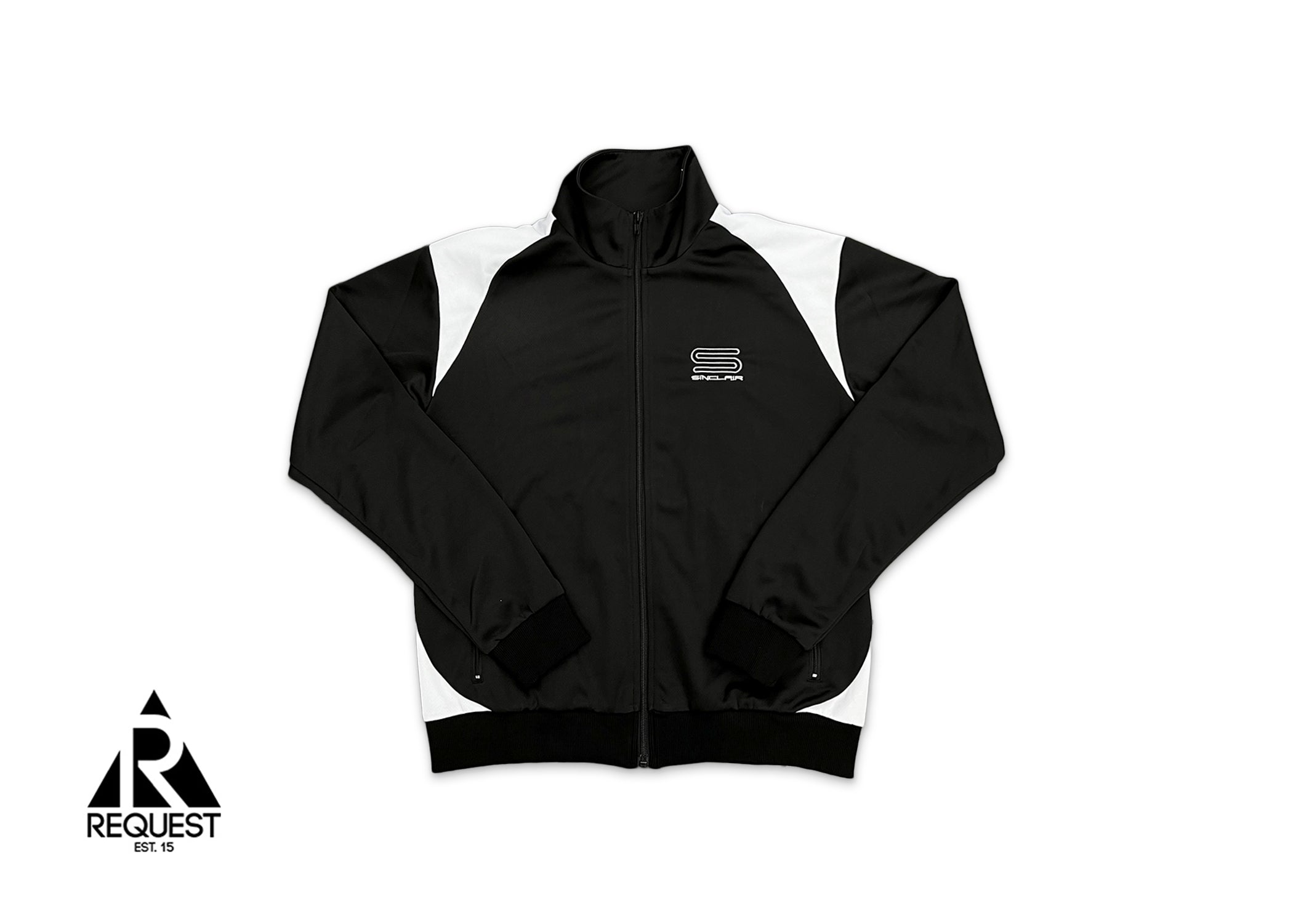 Tech Logo Track Jacket "Black"