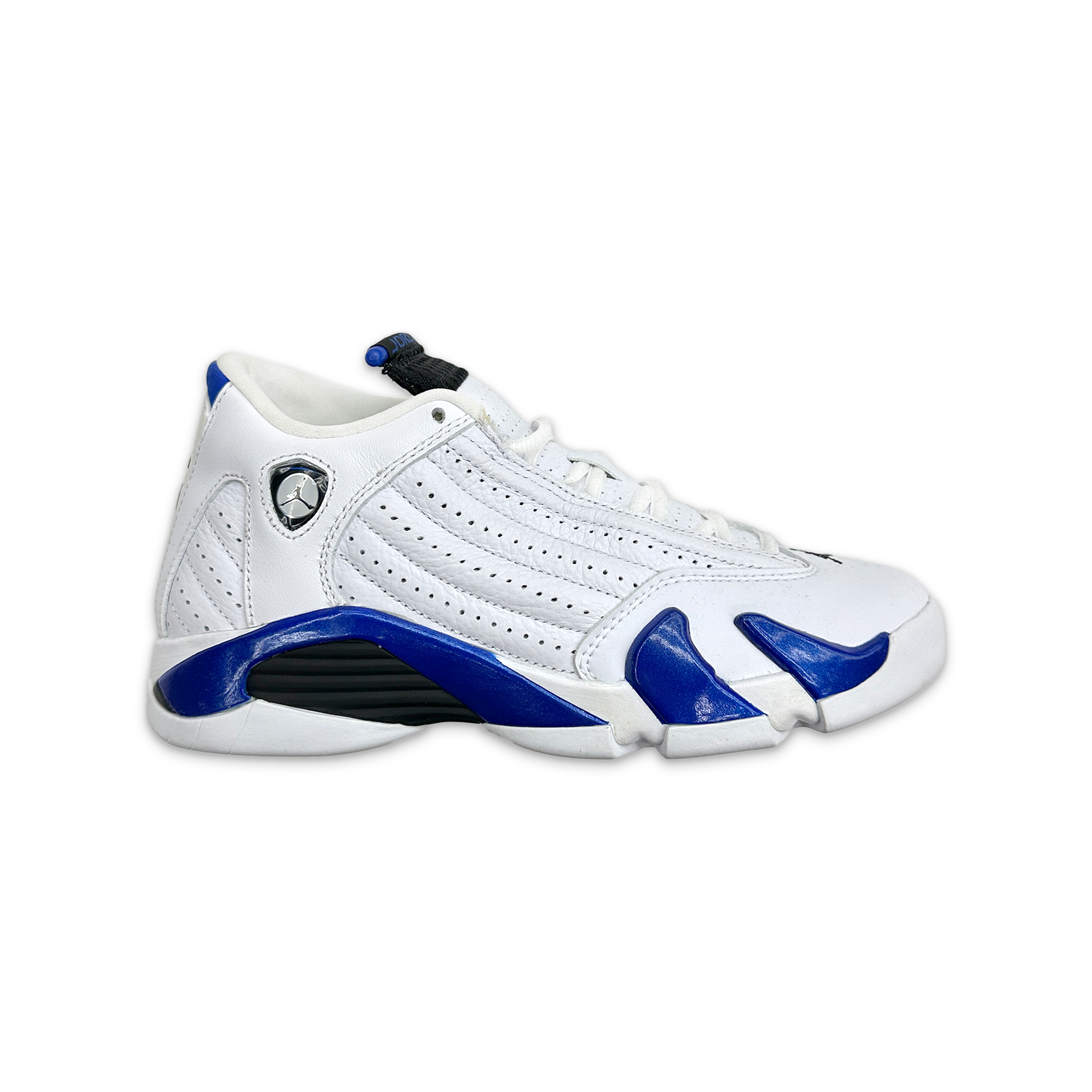 Air Jordan 14 Retro “White Hyper Royal” (GS)