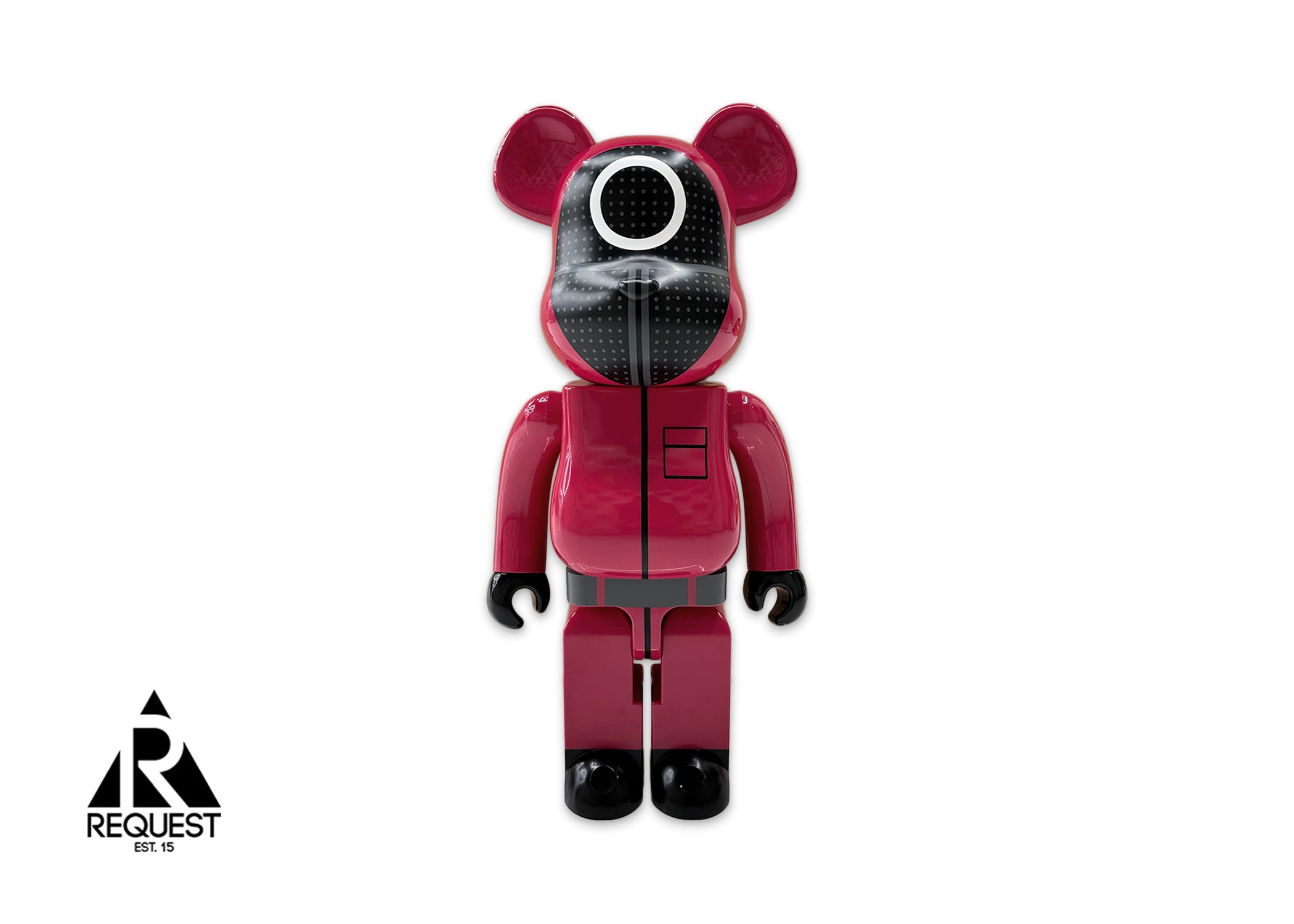 Bearbrick 1000% "Squid Game Guard Circle"