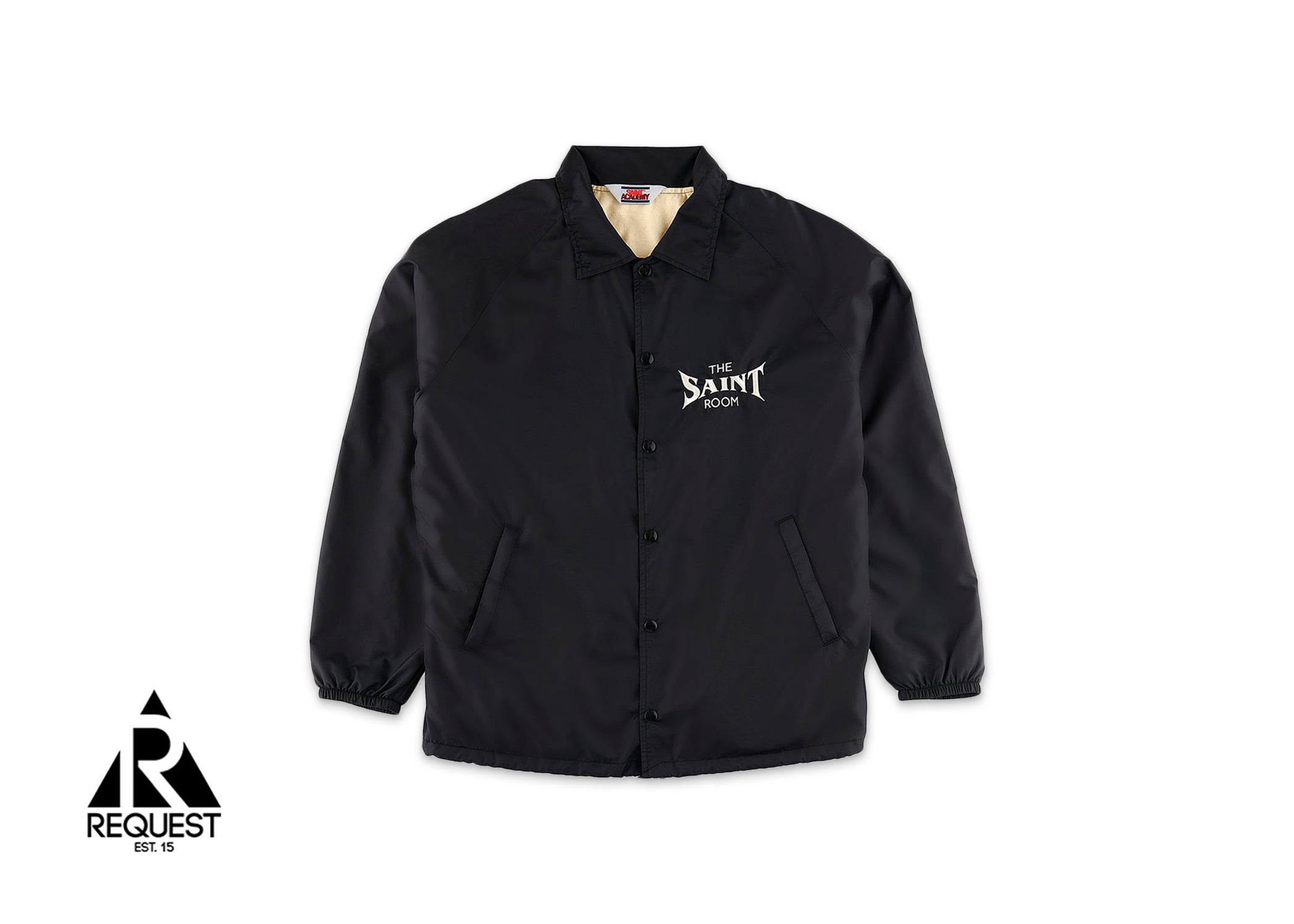 Saint Michael x Shermer Academy The Saint Room Coaches Jacket "Black"