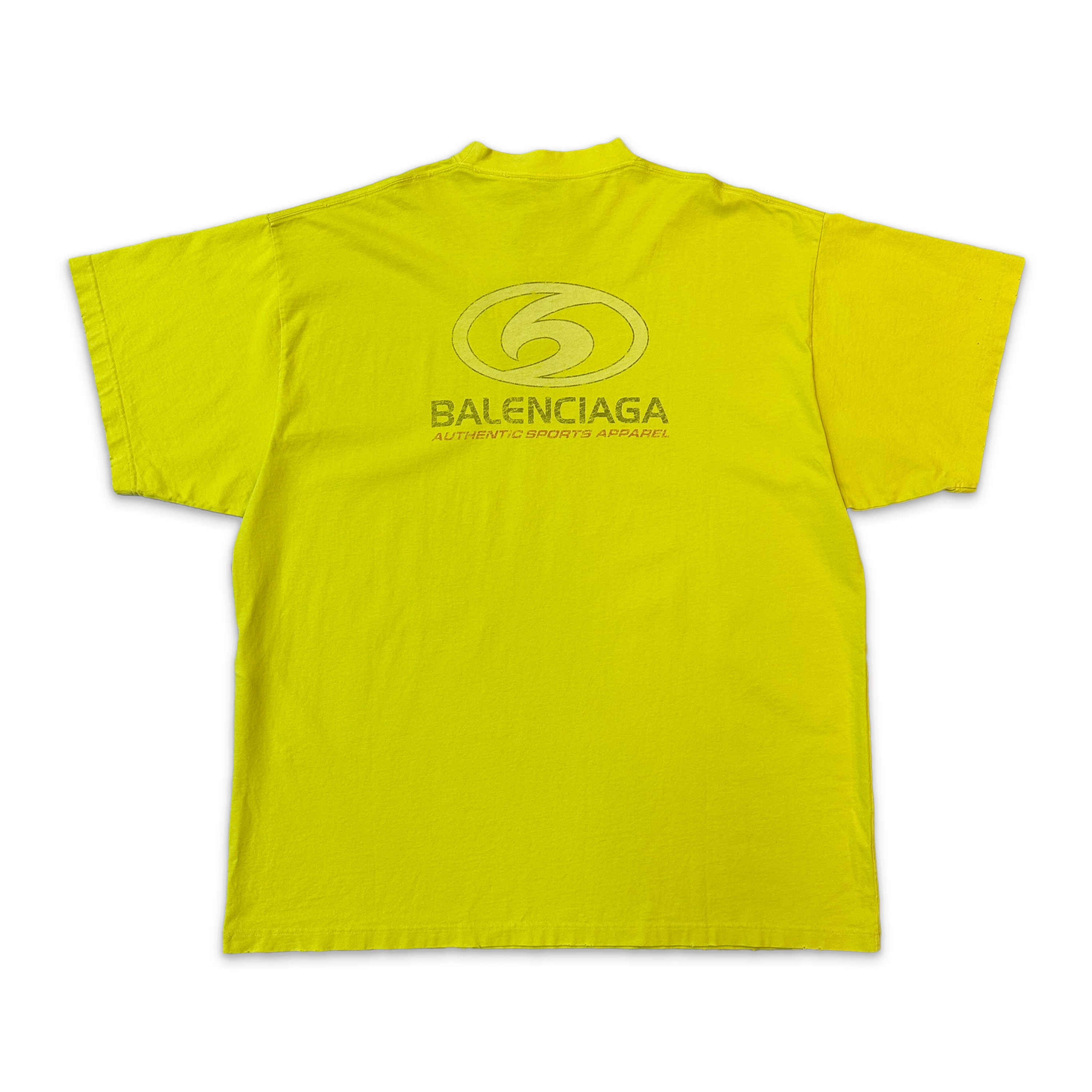 Surf Sport Logo Tee "Flou Yellow"