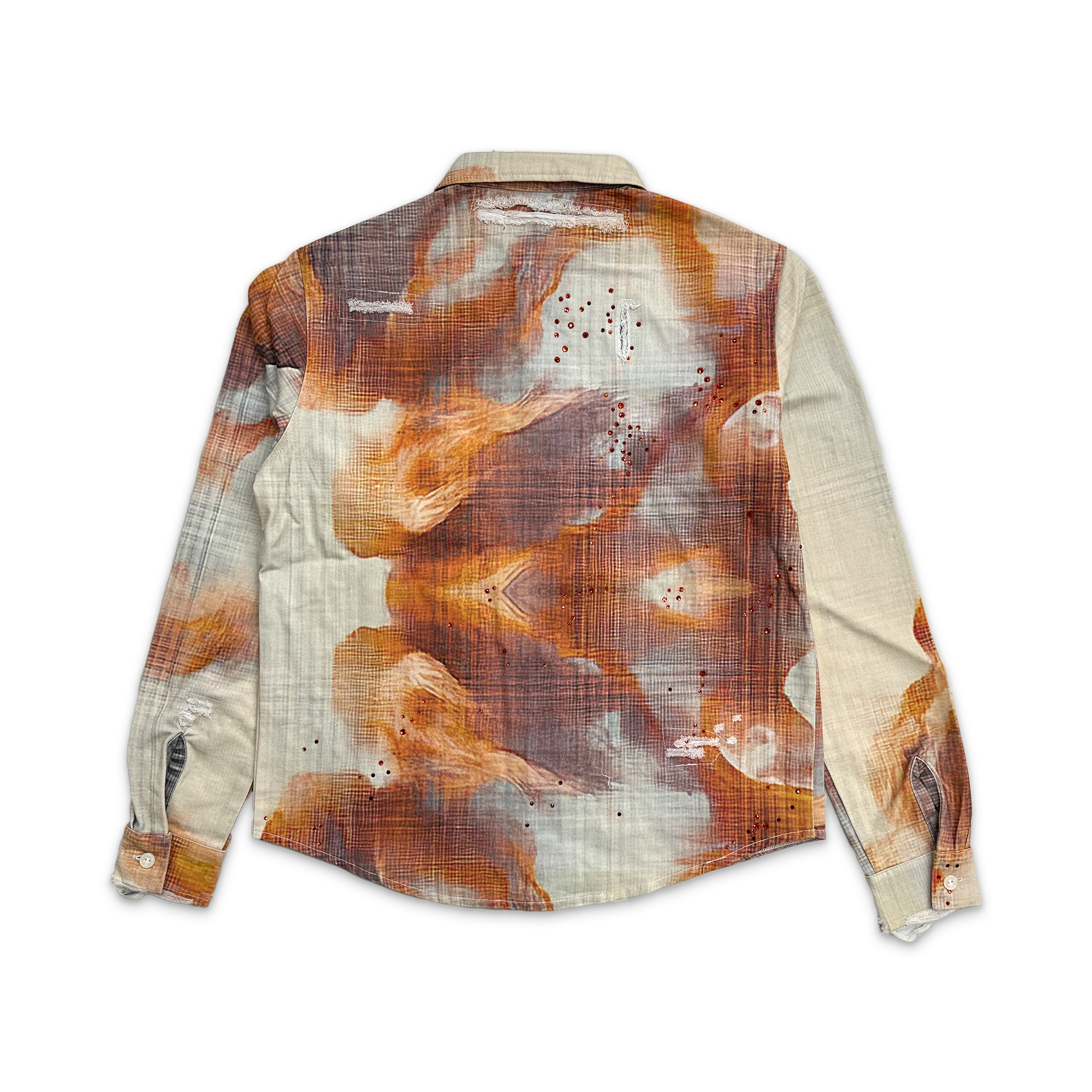 Hollow Glass Sunfire Button Up