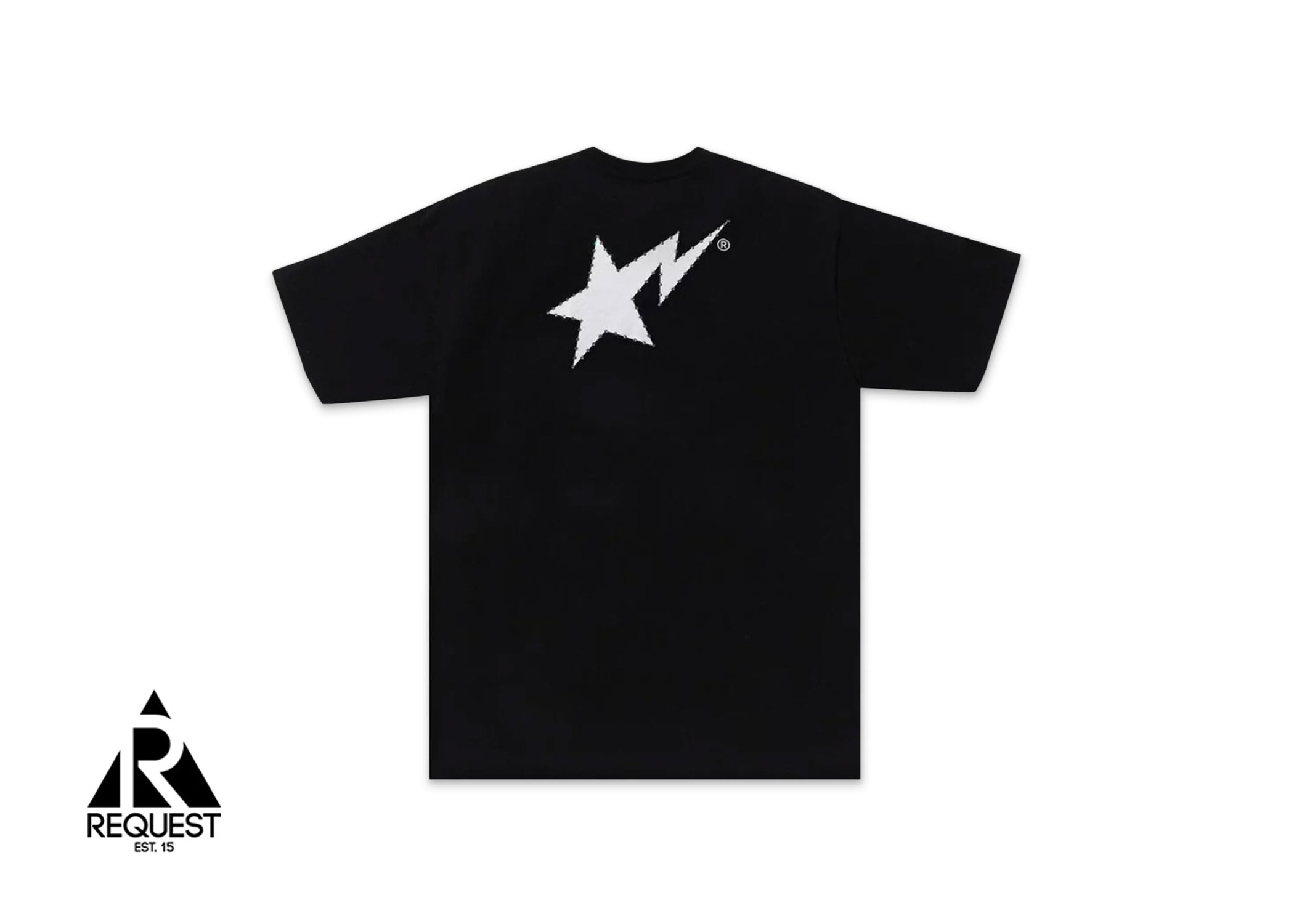 A Bathing Ape BAPE Crystal Bapesta Tee “Black”