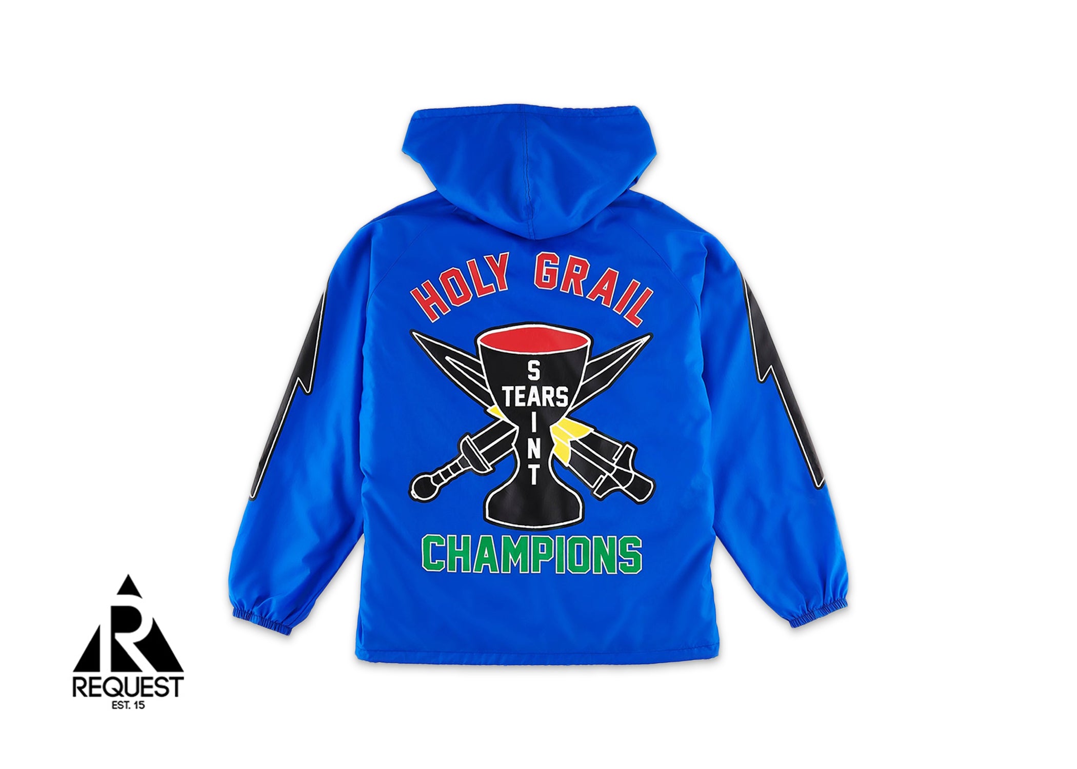 Saint Michael x Denim Tears Holy Grail Coaches Jacket "Blue"