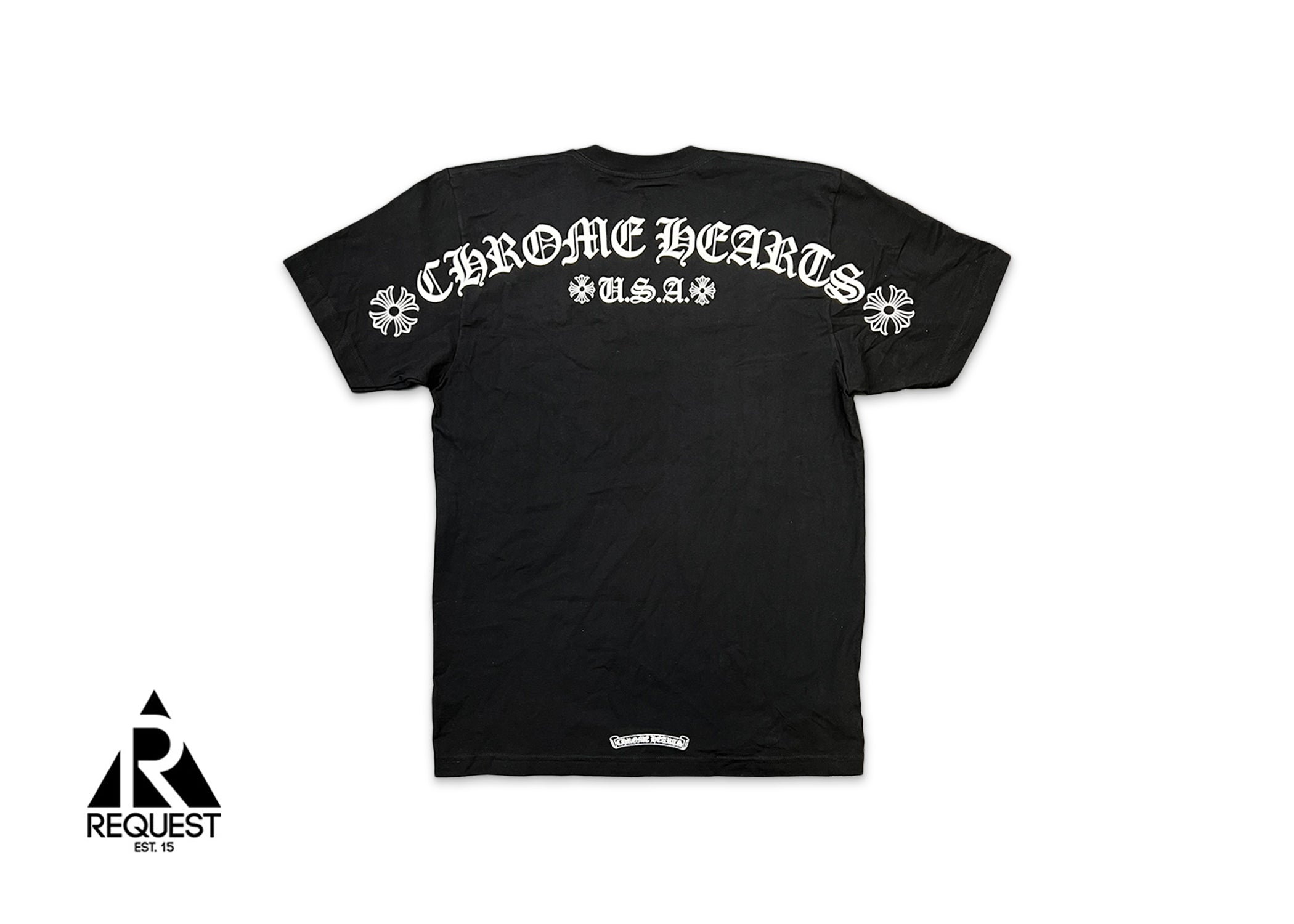 Chrome Hearts Shoulder Logo Tee "Black"