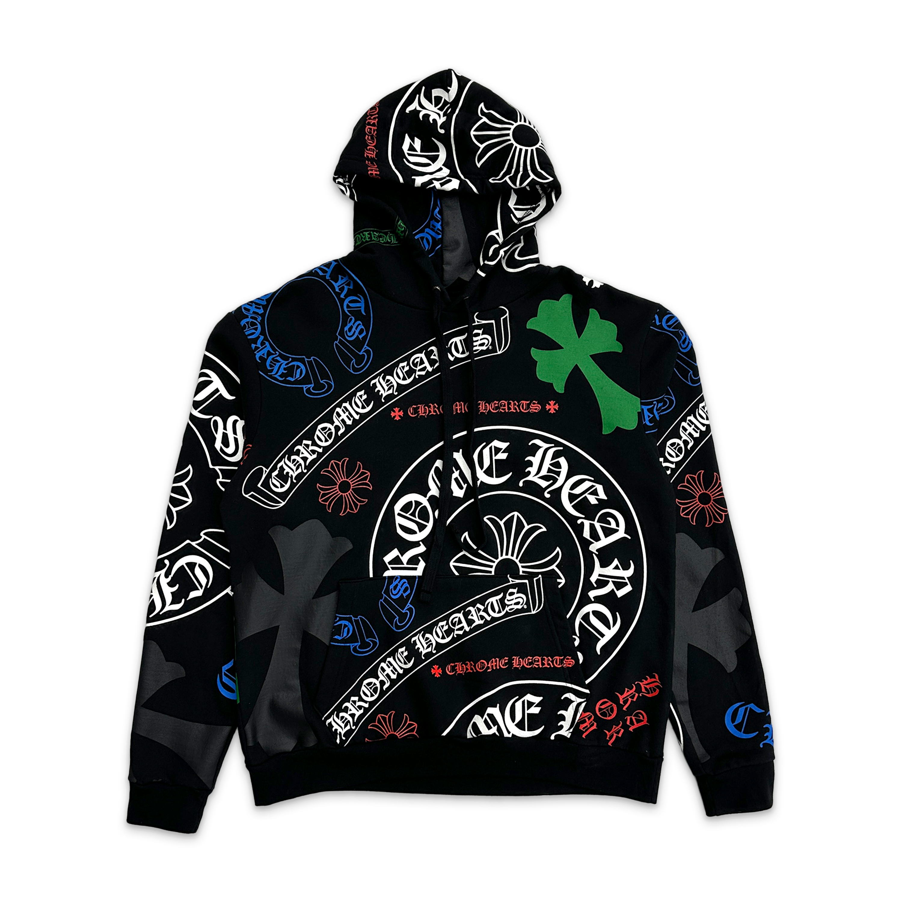 Stencil Hoodie "Black"
