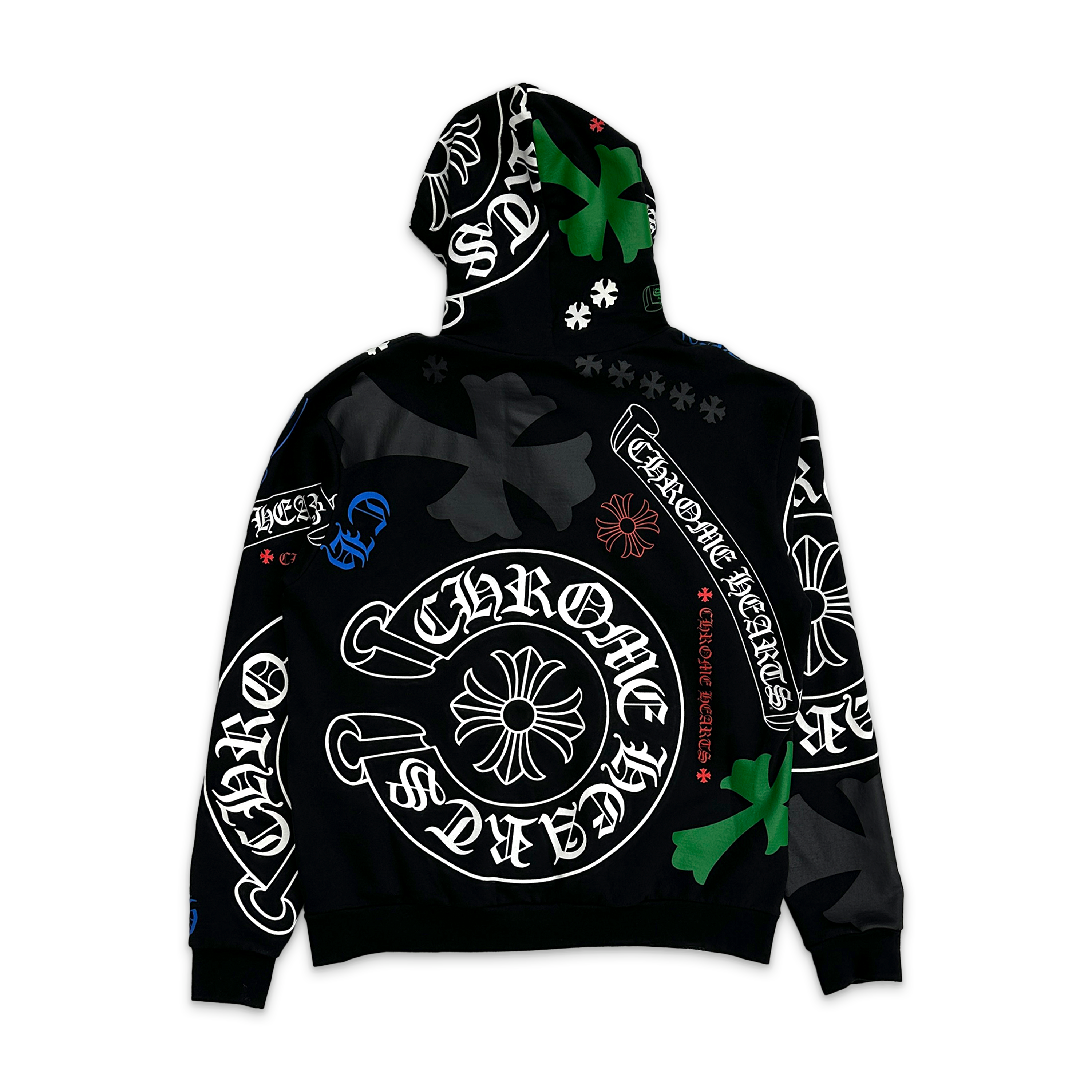 Stencil Hoodie "Black"