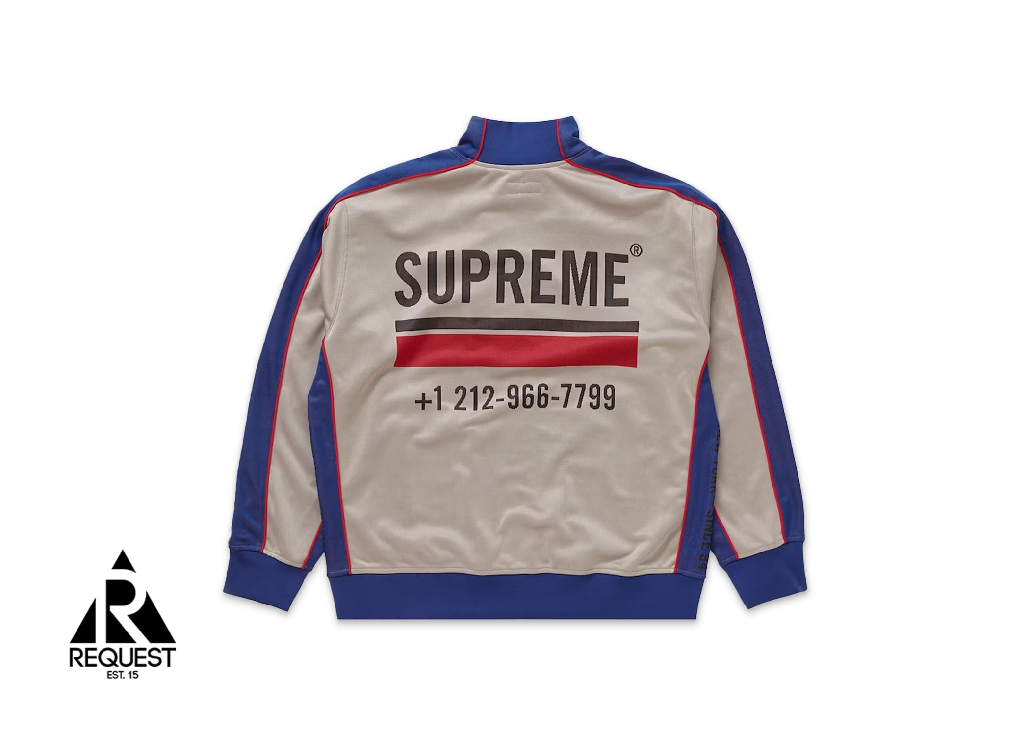 Supreme World Famous Jacquard Track Jacket 