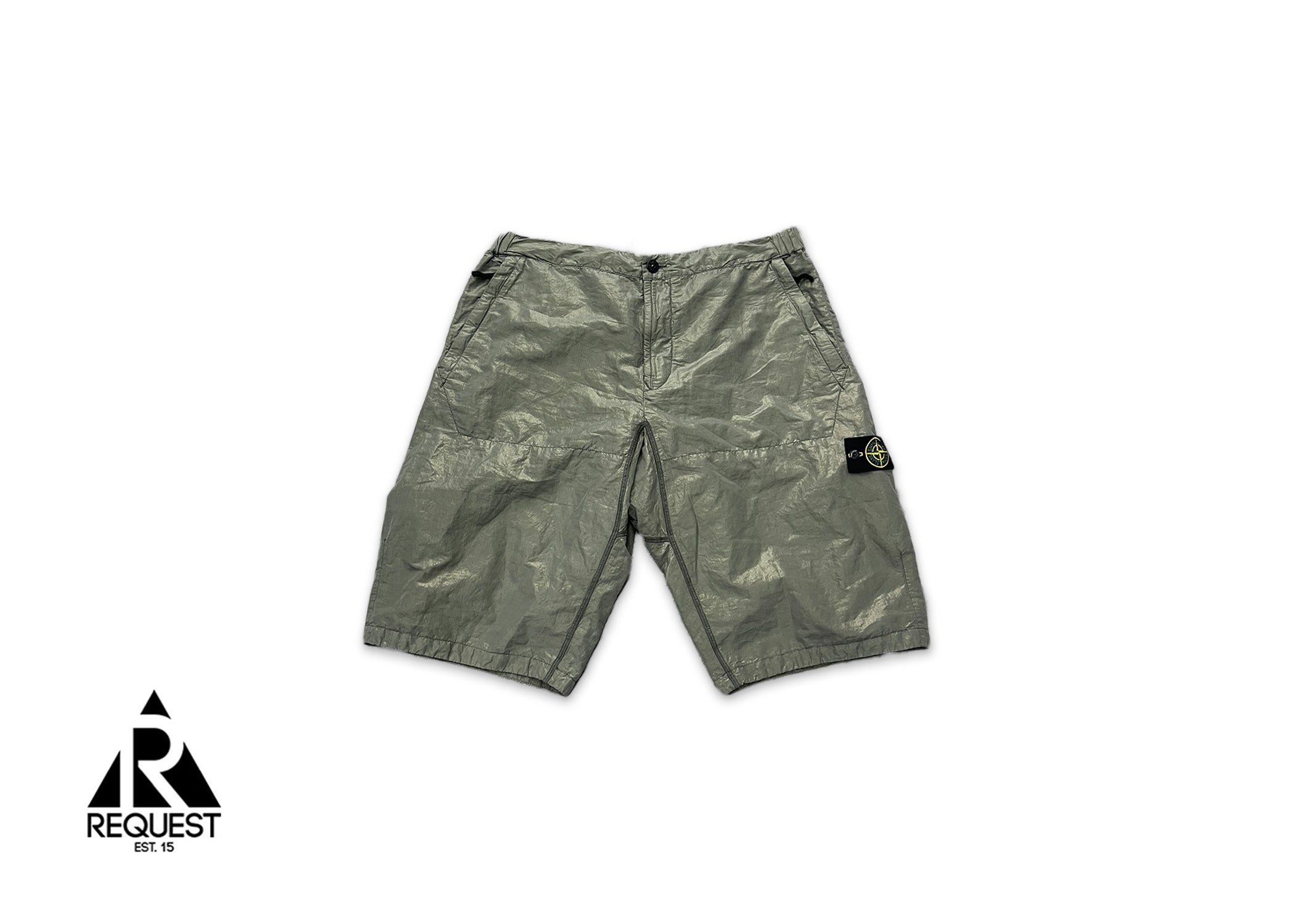 Stone Island Nylon Shorts "Green"