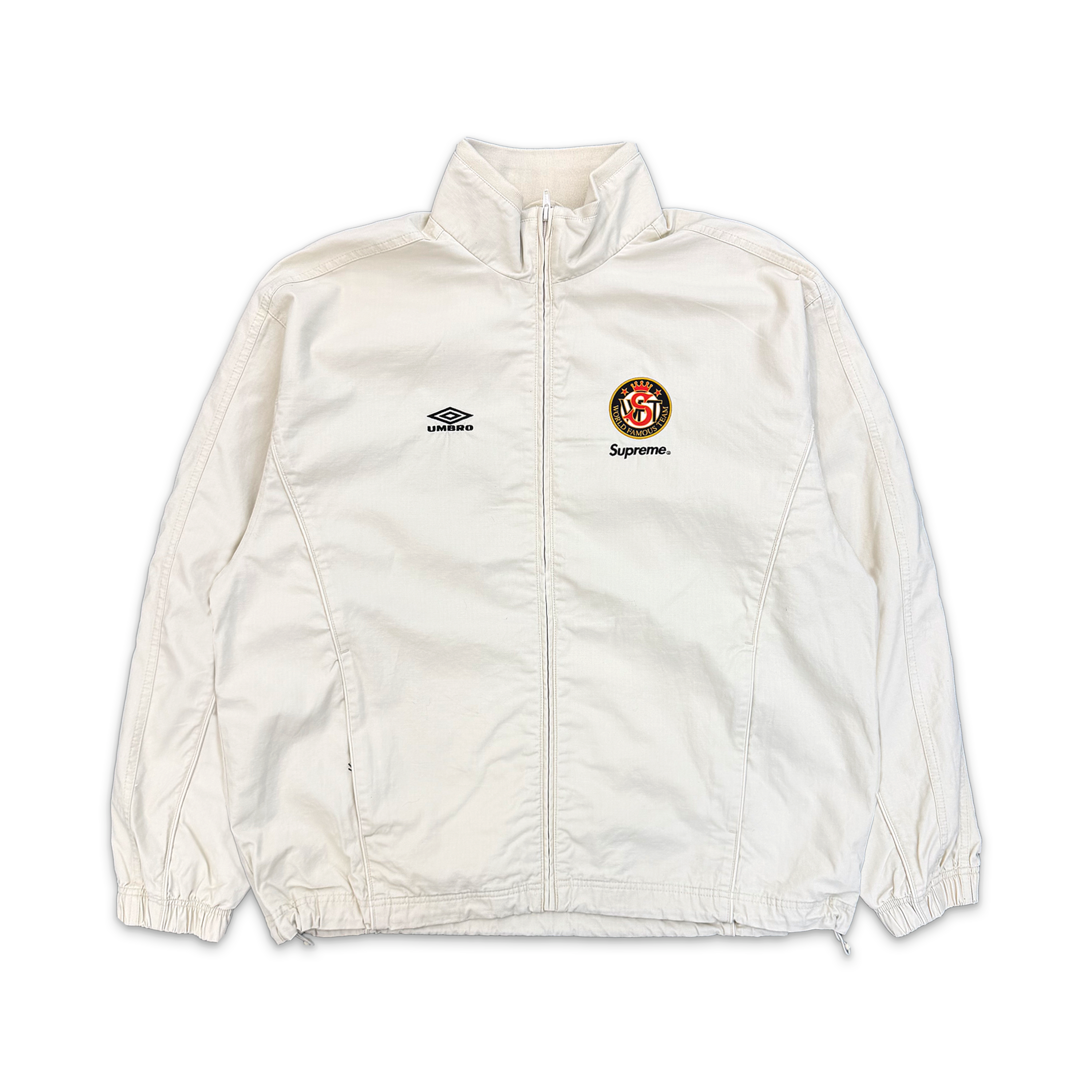 Supreme, x Umbro Cotton Ripstop Track Jacket SS26 "Stone"