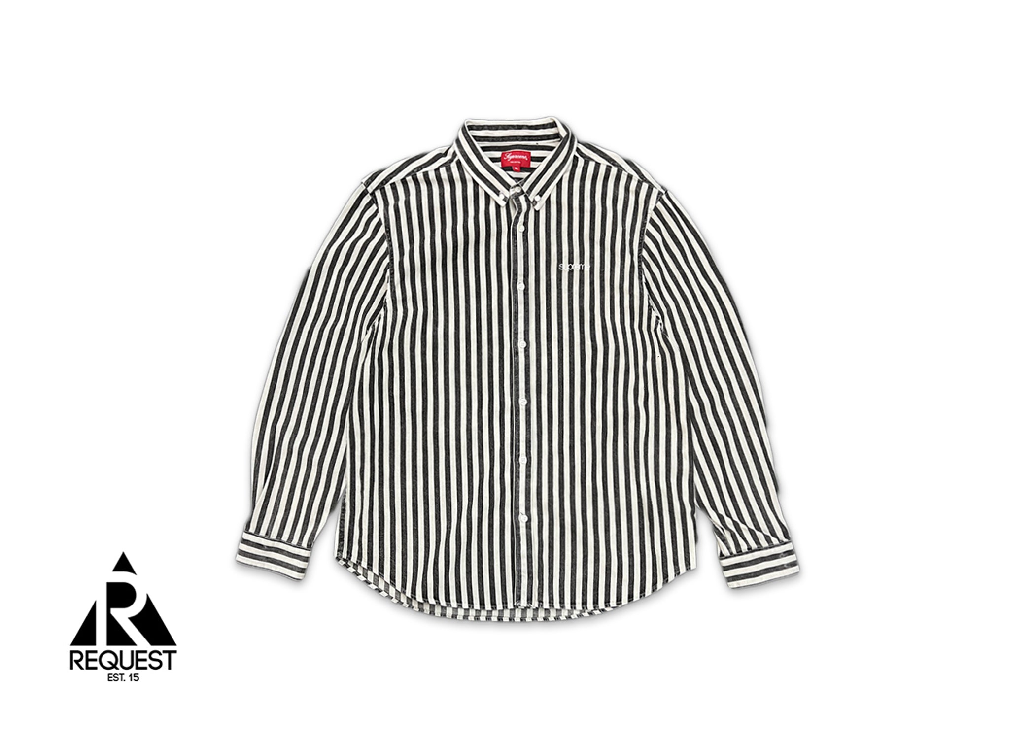 Denim Shirt "Black Stripe"