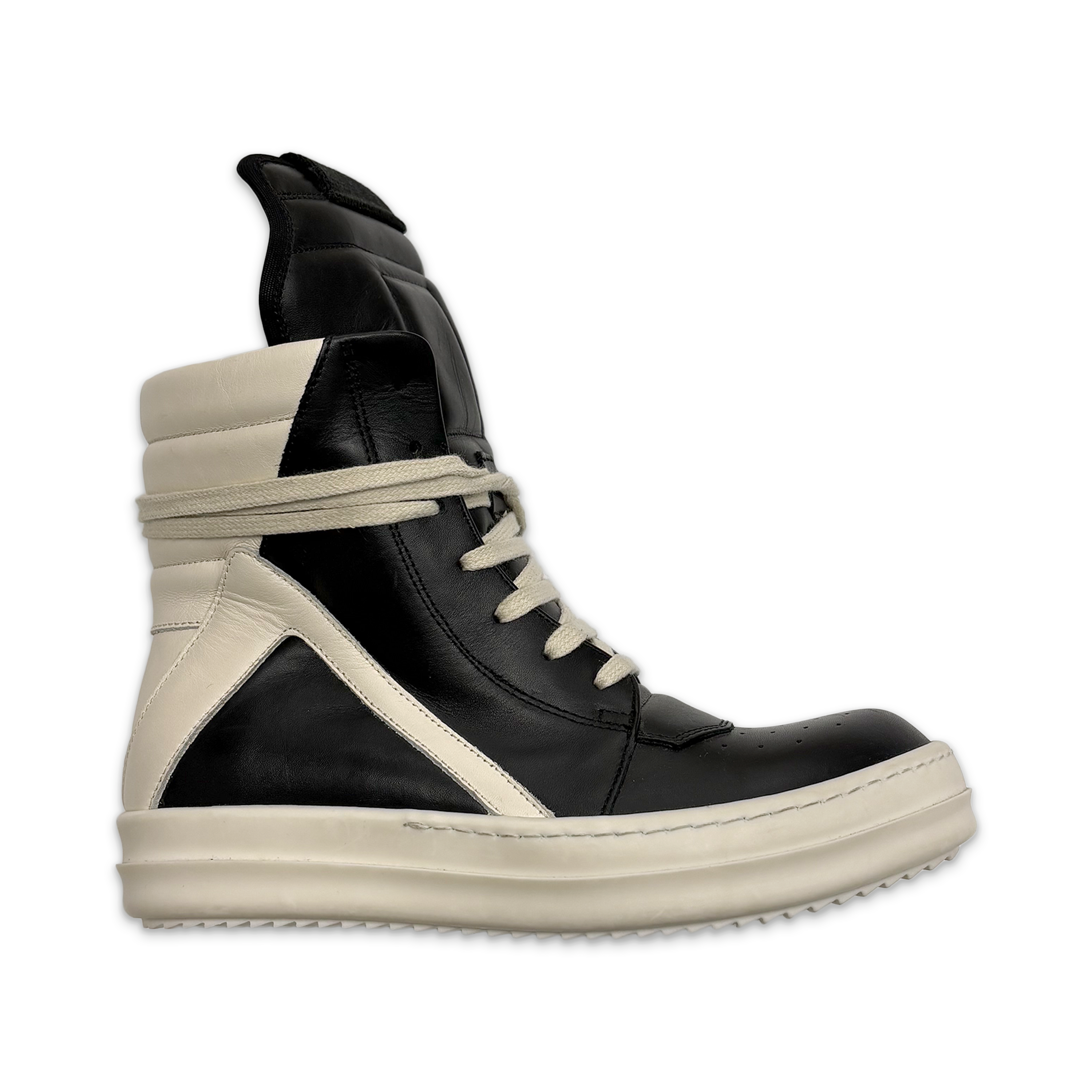 Rick Owens, Strobe Geobasket High "Black Milk"