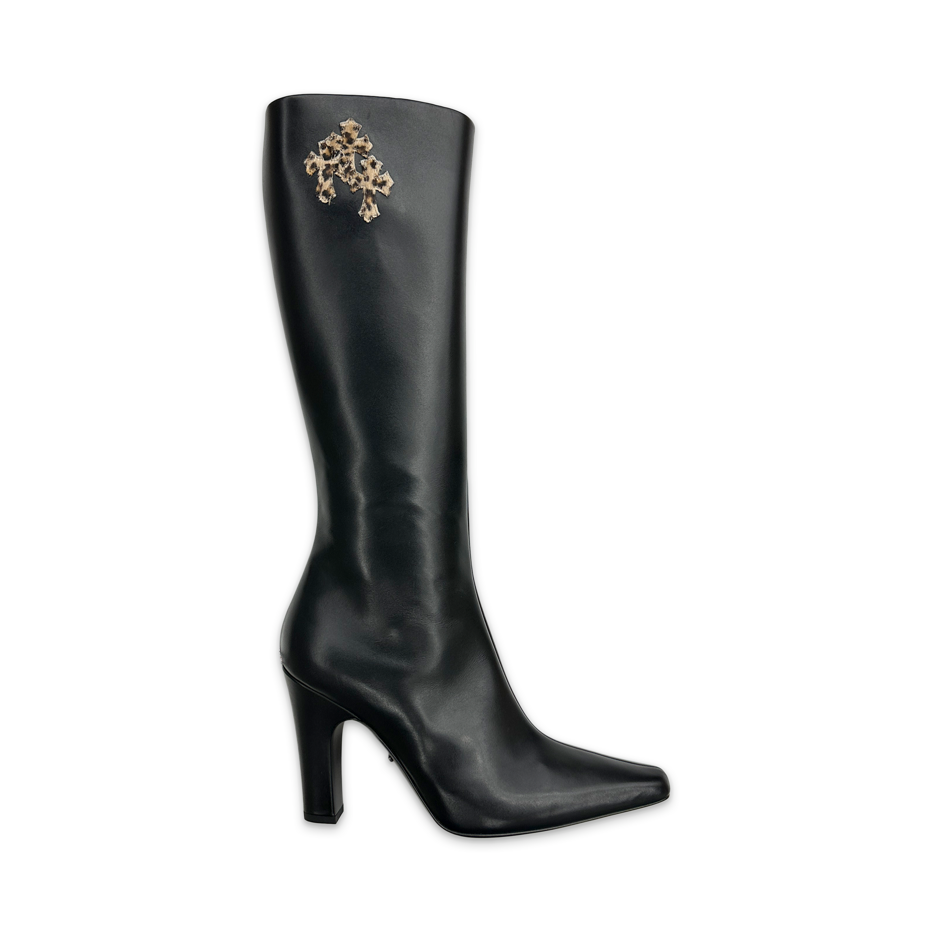 Chrome Hearts, Sugar Jones Leather Boots "Black"