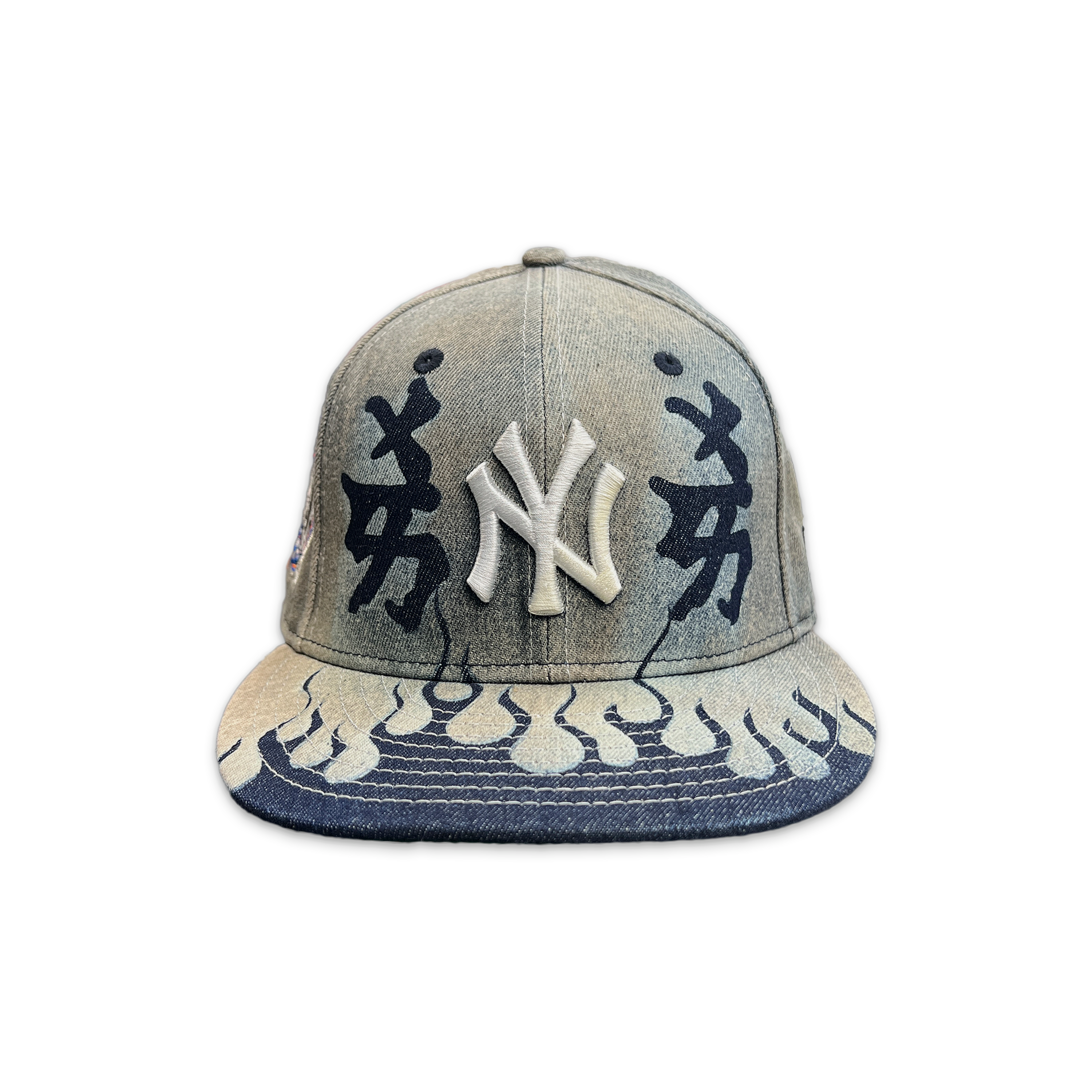 New York Yankees Kanji Fitted "Denim"