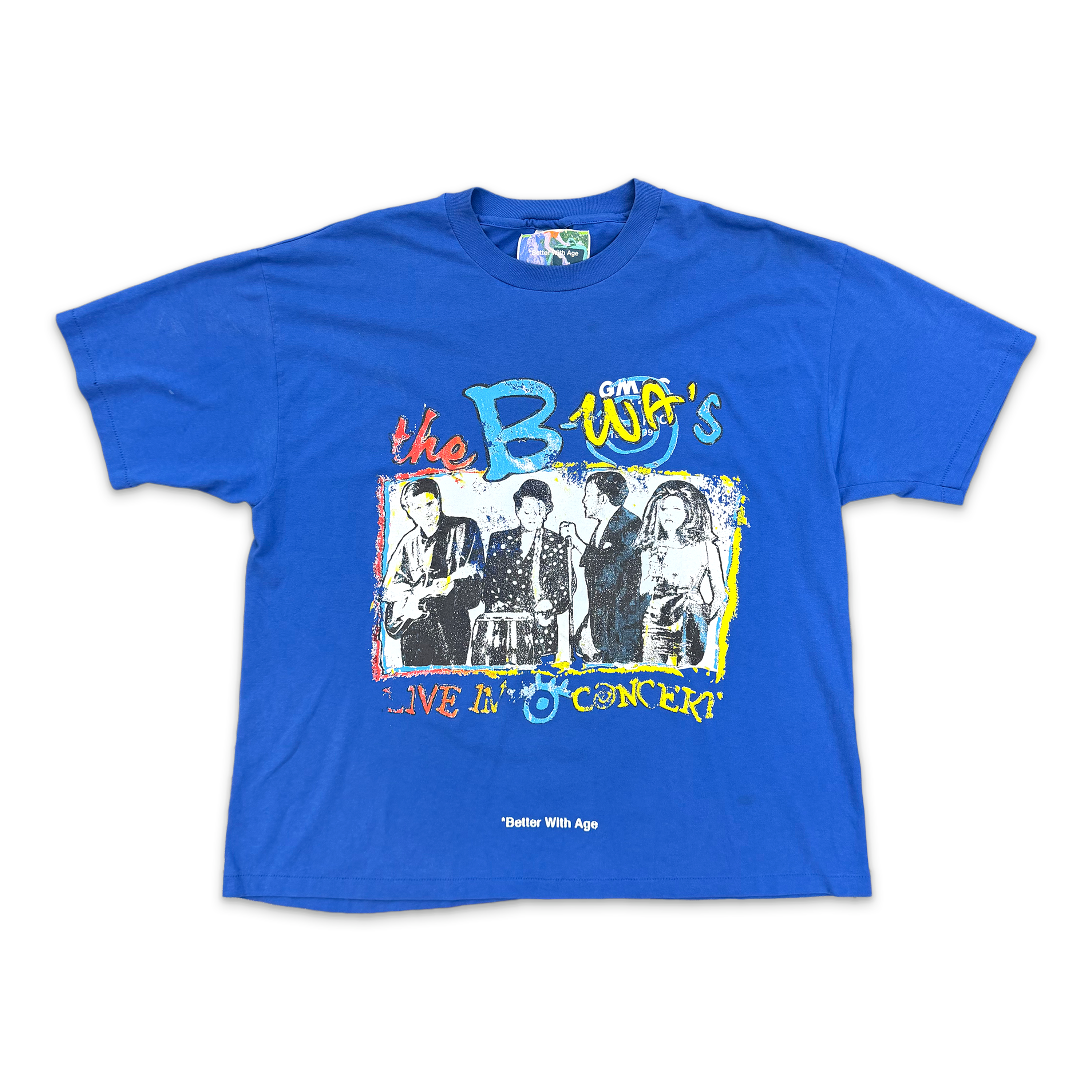 Better With Age, Cosmic Vintage Tee "Blue"