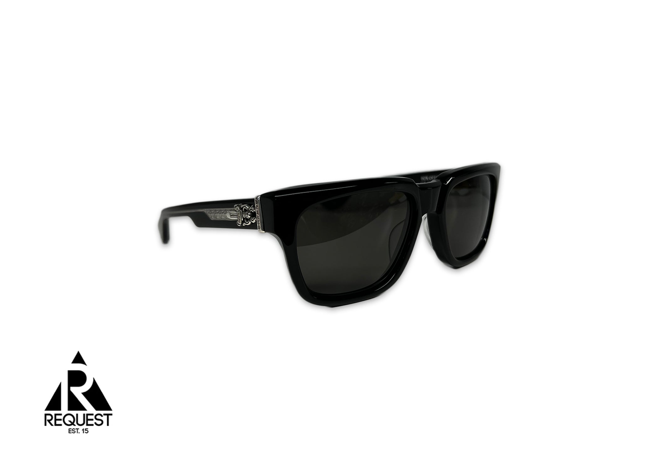 Box Officer Glasses "Black/Silver"