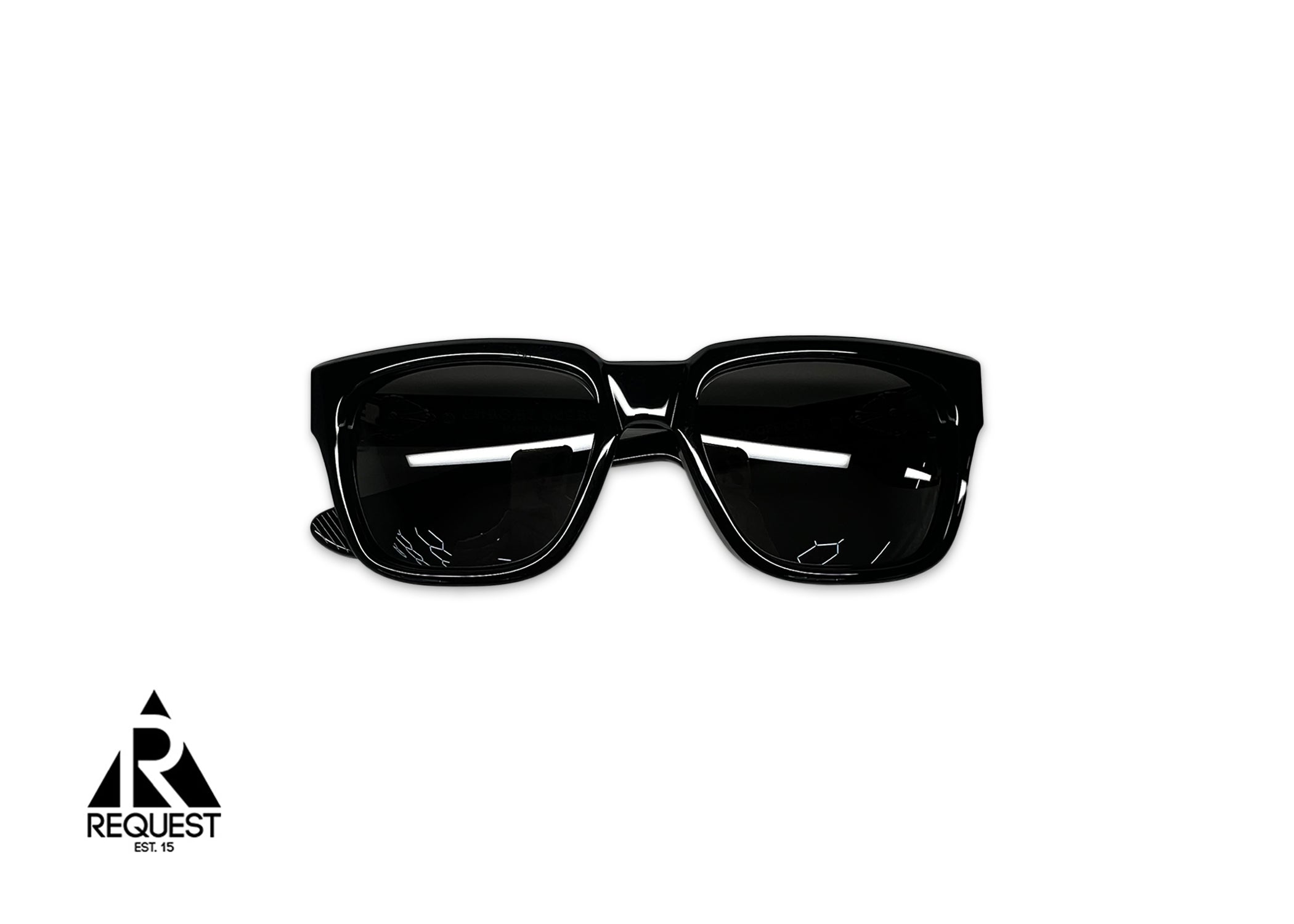 Box Officer Glasses "Black/Silver"