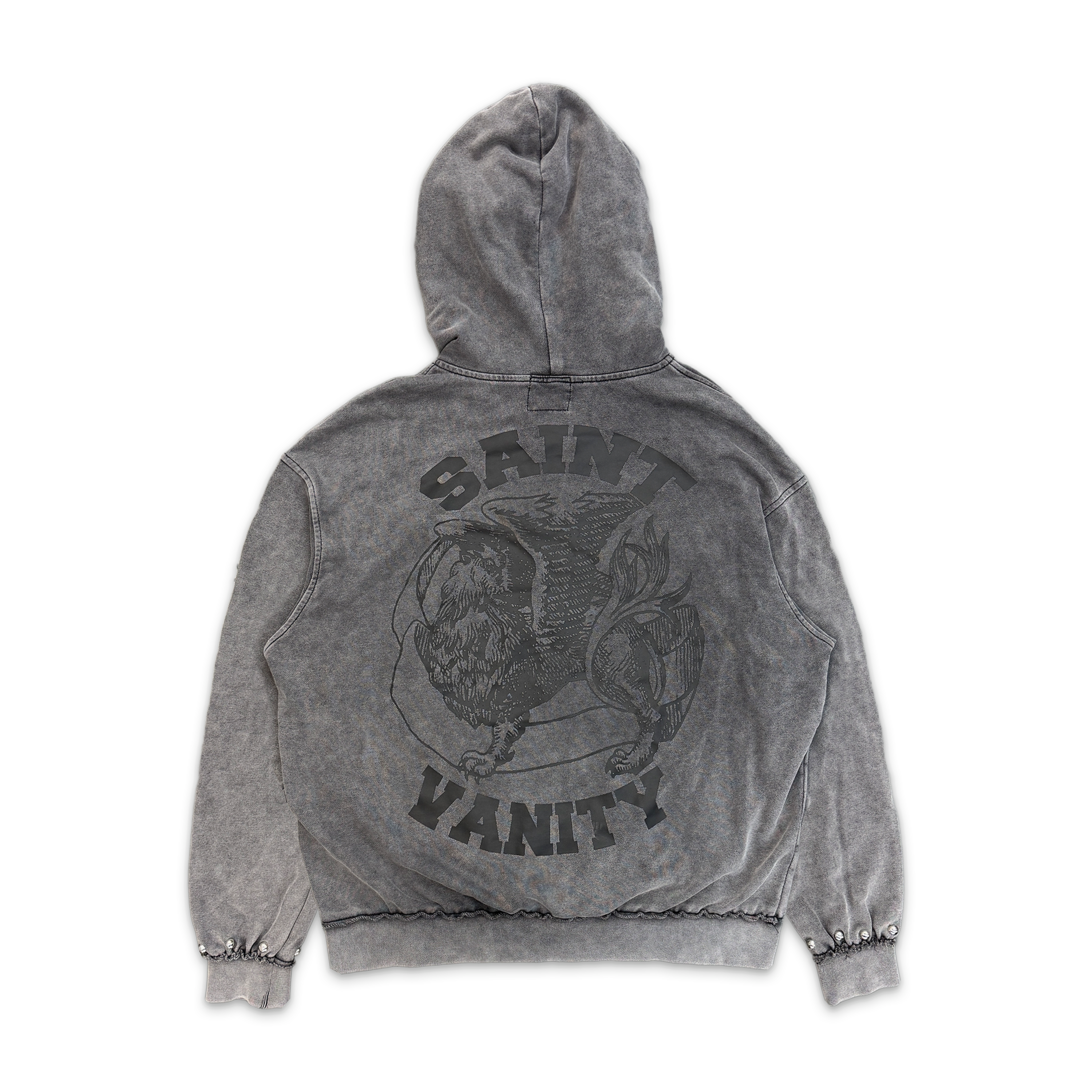 French Terry Jacket "Faded Black"
