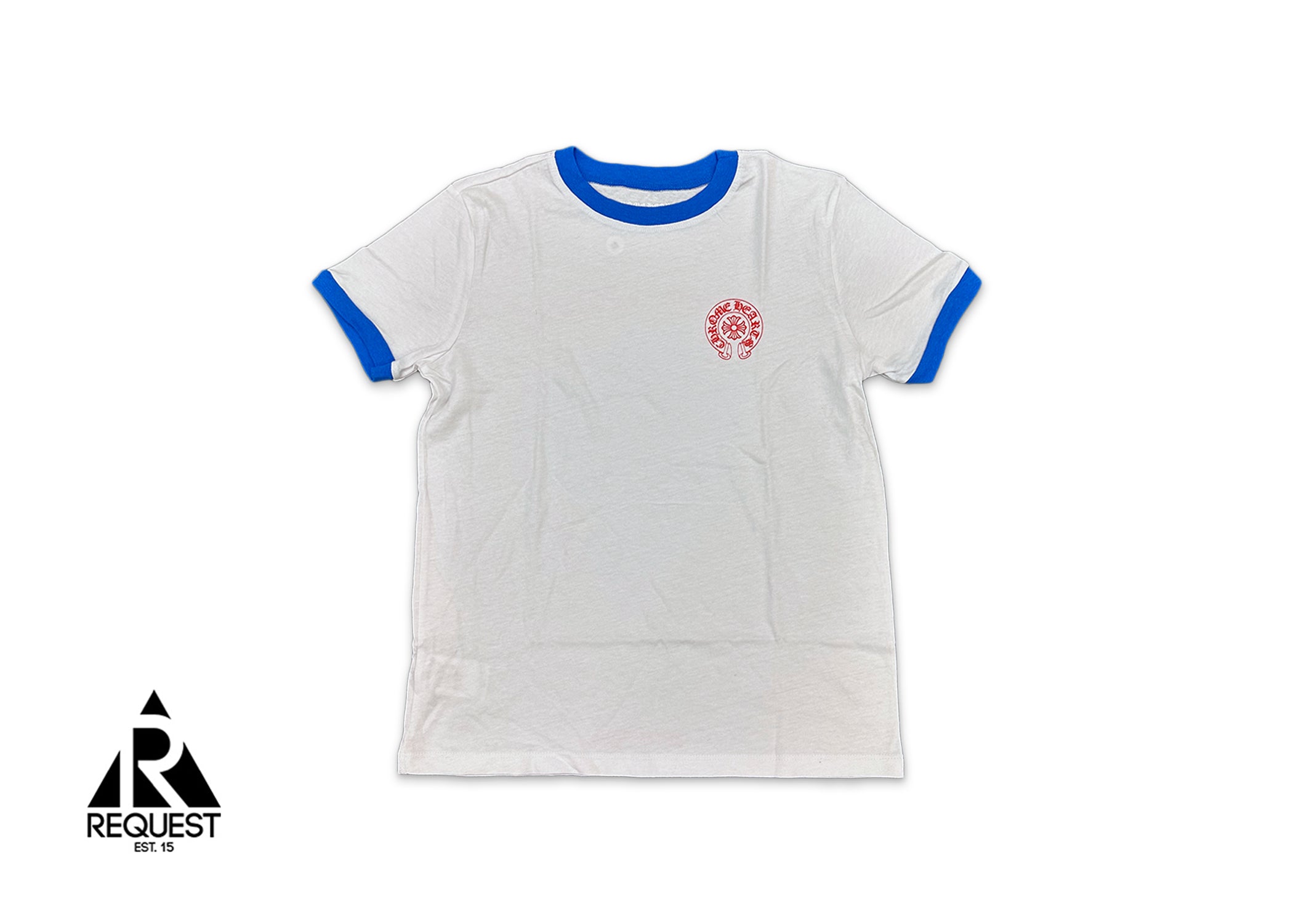 Chrome Hearts Horseshoe Vintage T-Shirt "Blue/Red/White" (W)