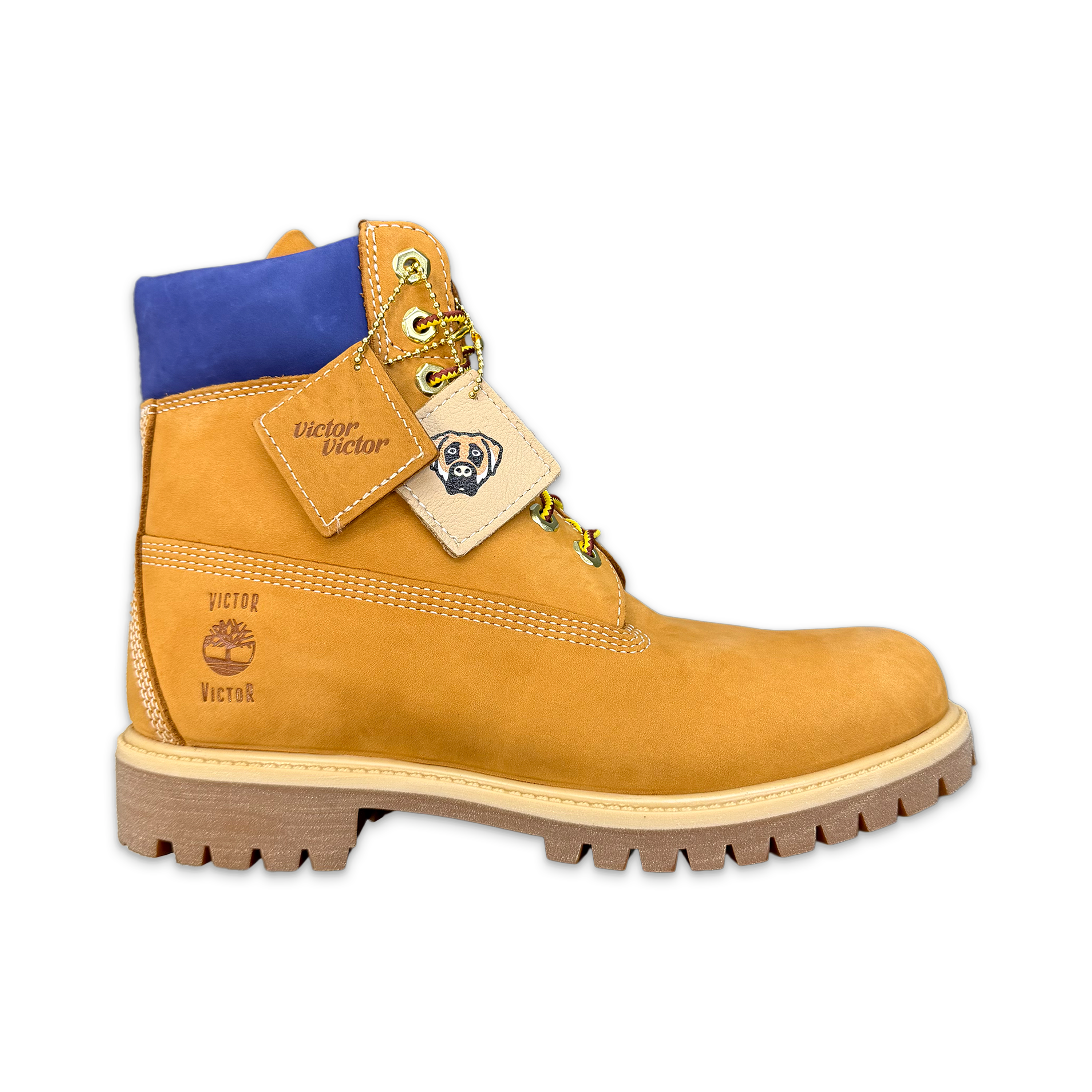 6" Premium Waterproof Boot "Victor Victor Wheat Navy" (2025)