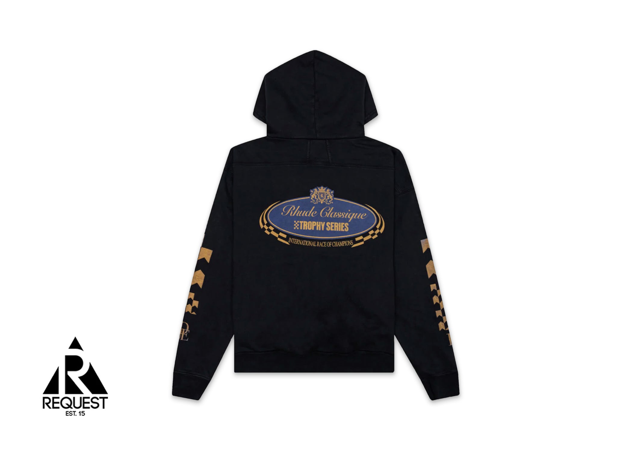 Rhude Trophy Hoodie “Vintage Black”