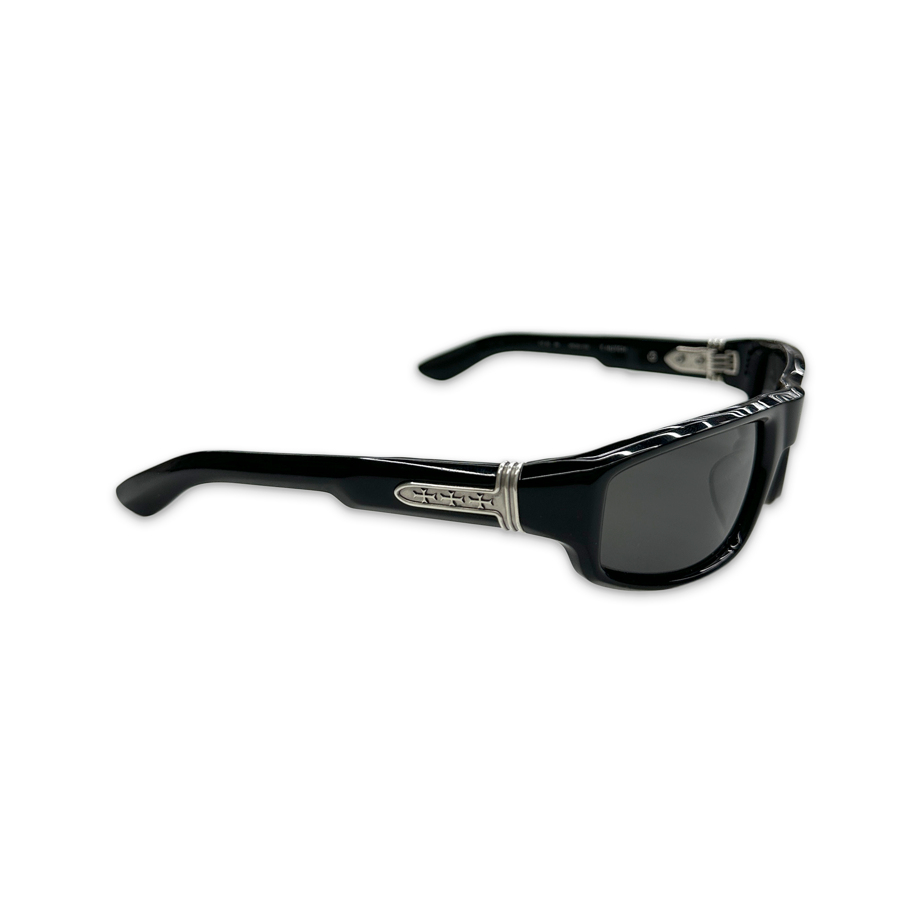 Chrome Hearts, T. Hutch Sunglasses "Black/Silver"