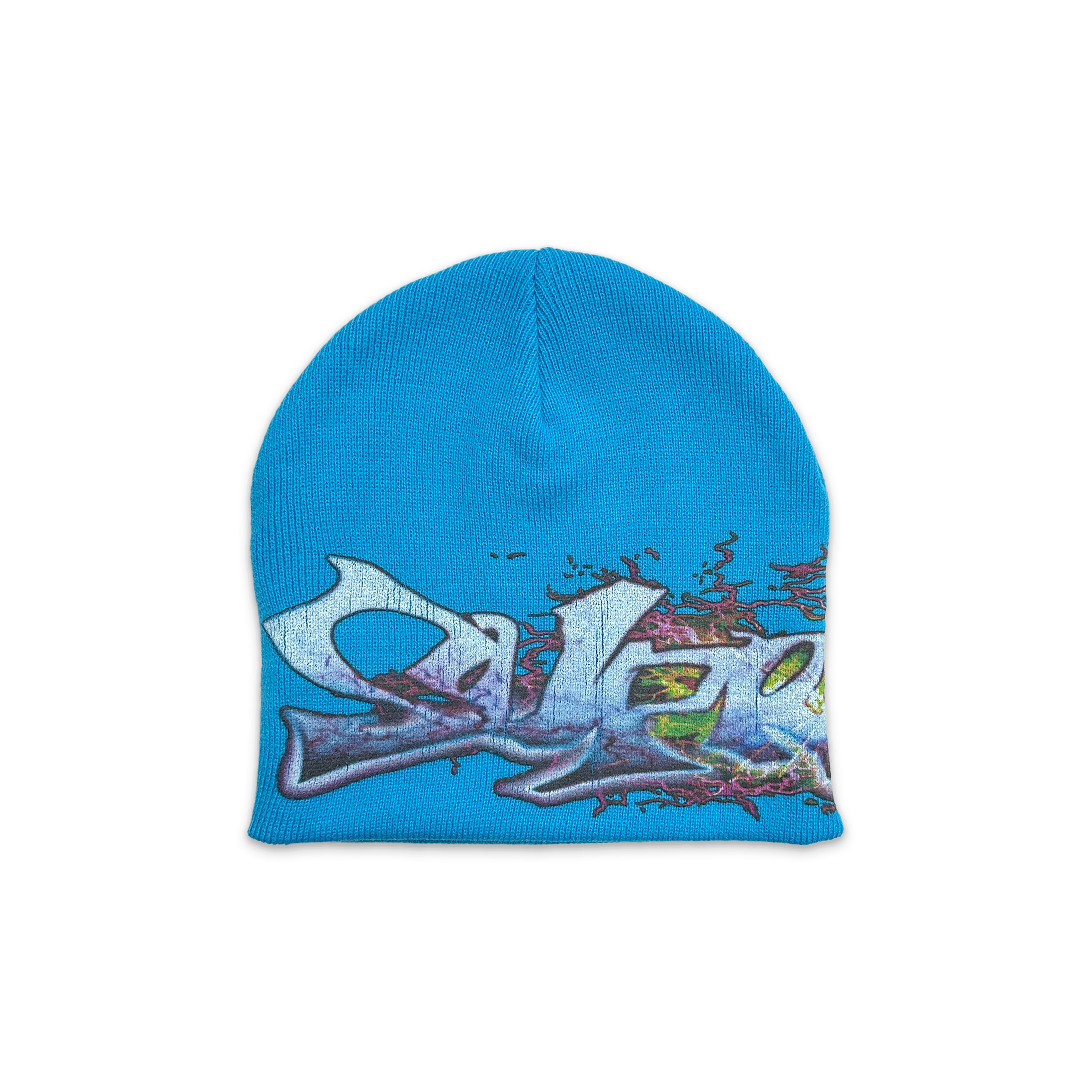 Tag Beanie FW25 "Cyan"