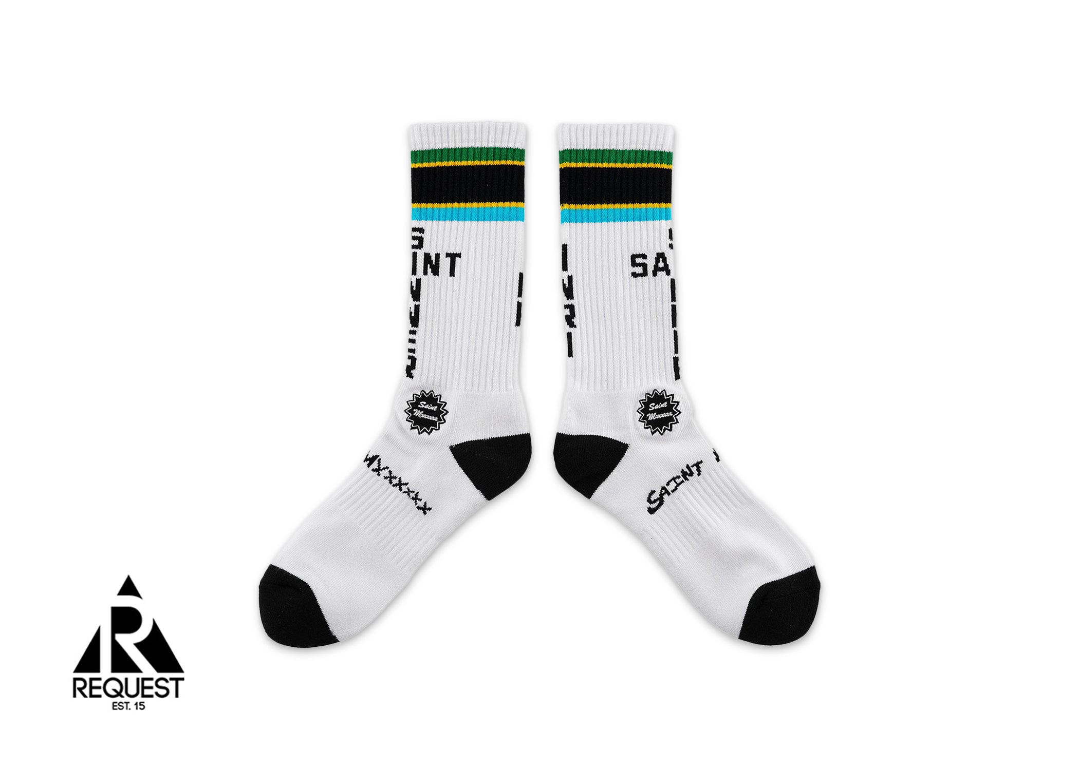 Saint Michael Tanzania Socks "White"