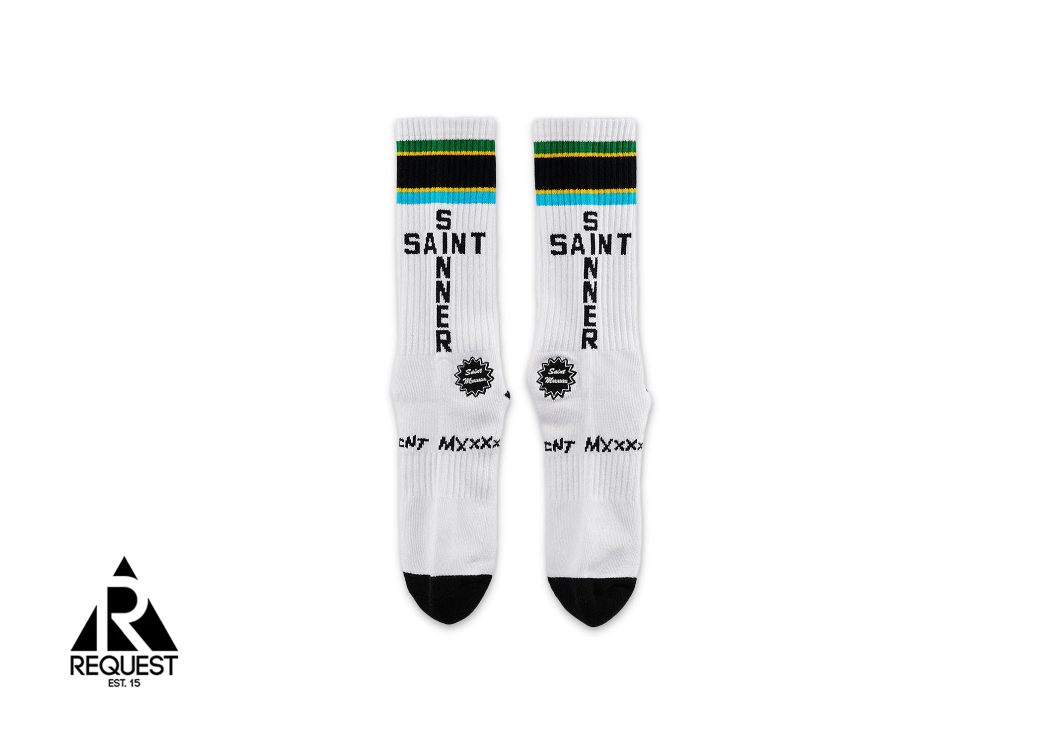 Saint Michael Tanzania Socks "White"