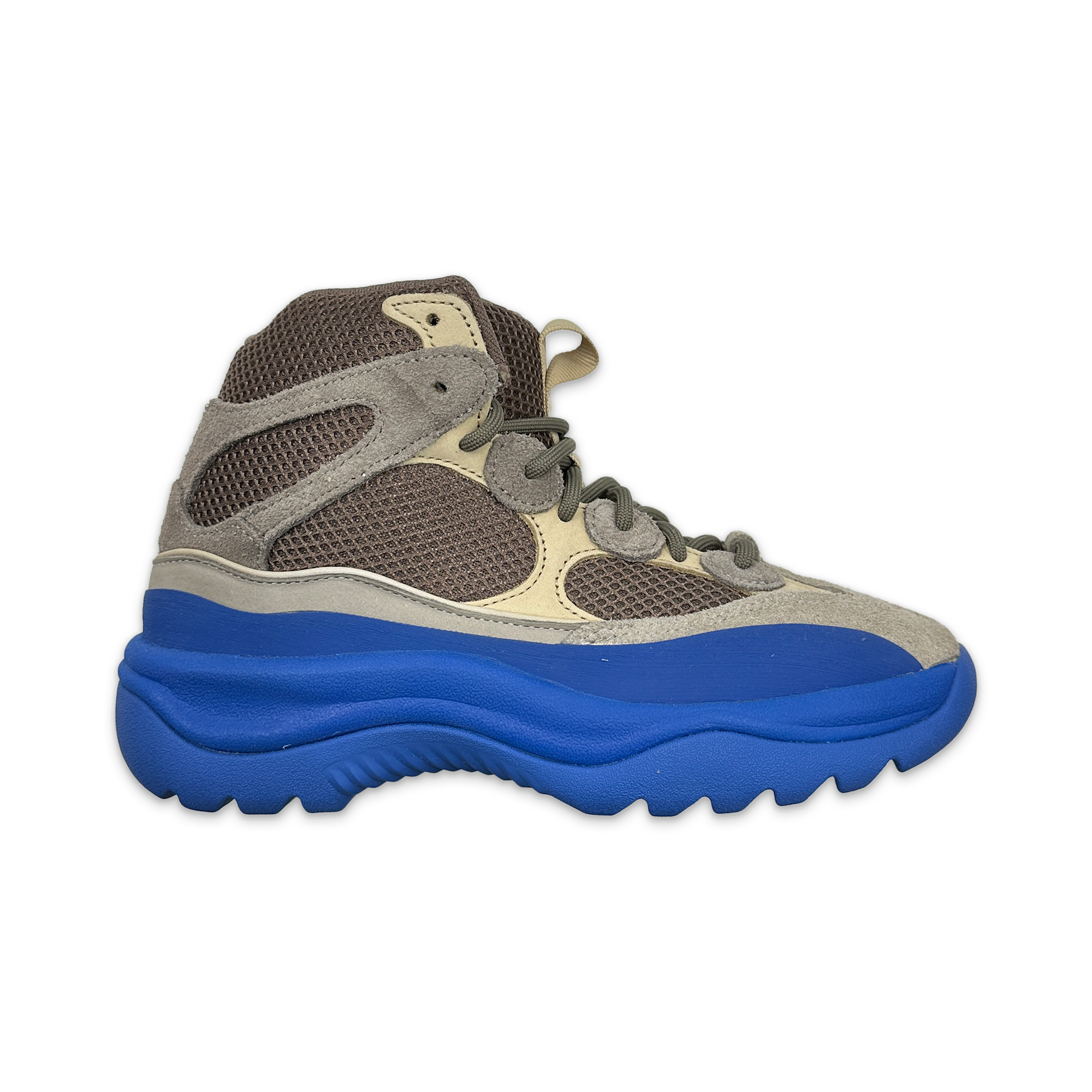 Adidas, Yeezy Desert Boot “Taupe Blue”