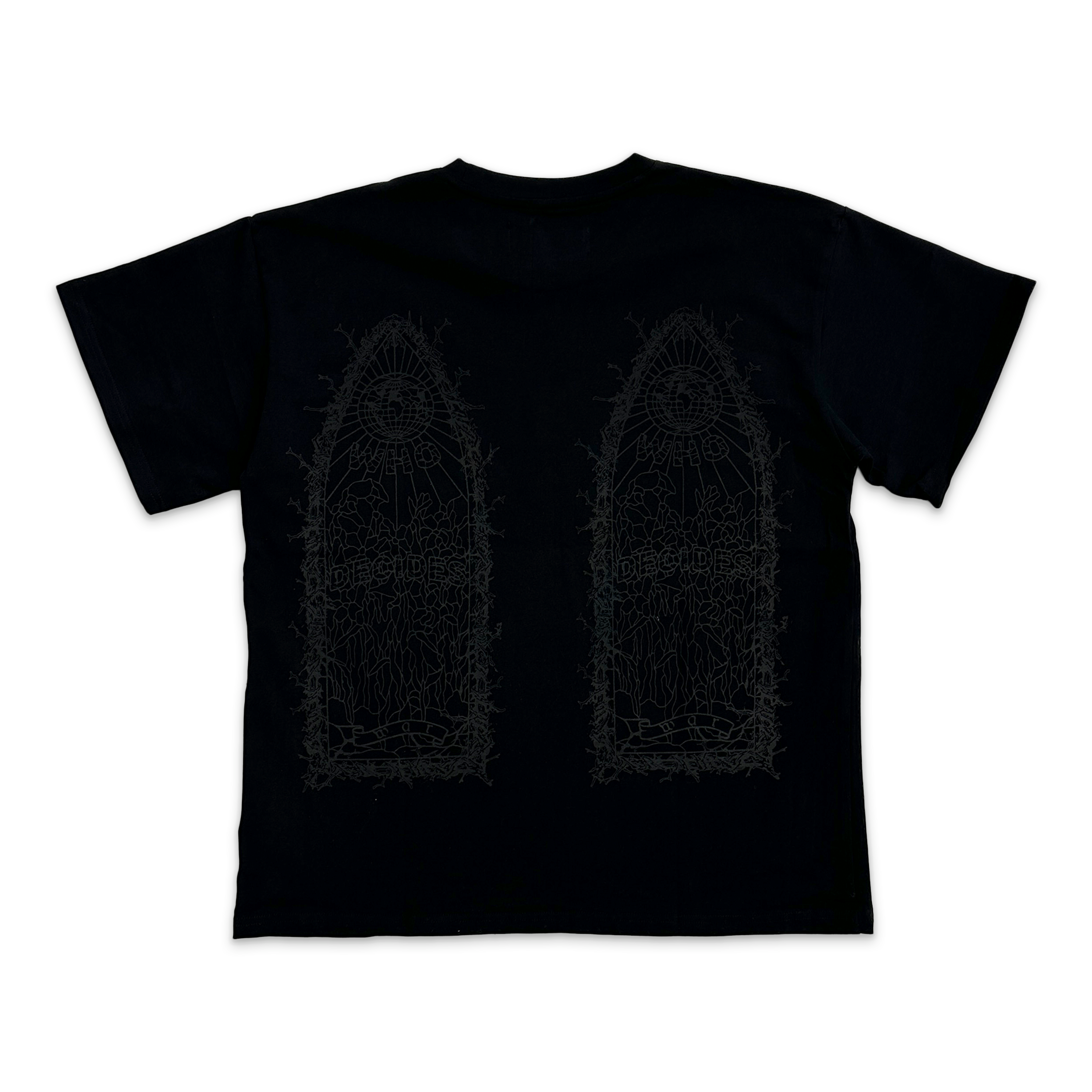 Thorned Jersey Tee "Coal"