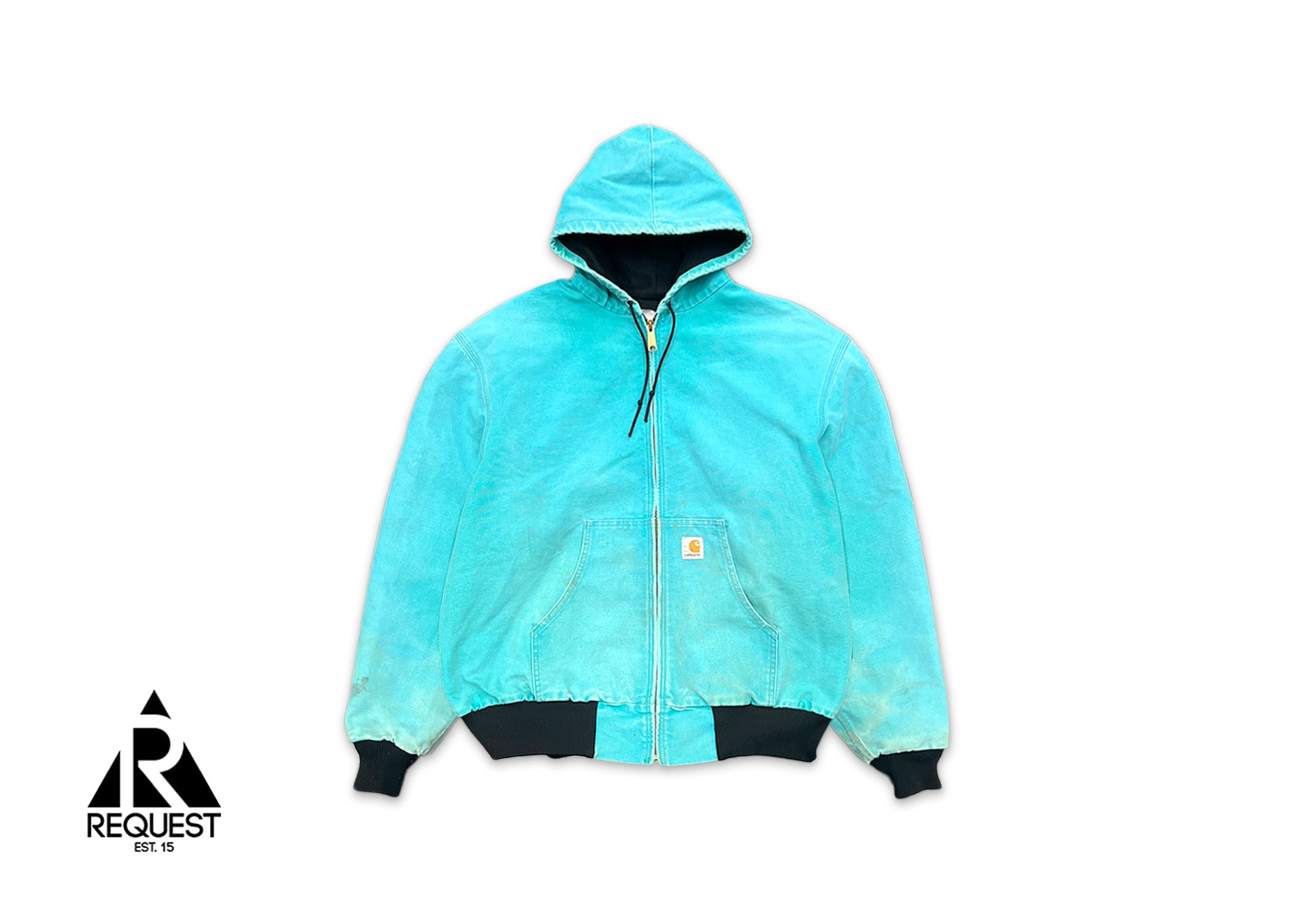 Carhartt Hooded Zip Up Jacket "Teal"