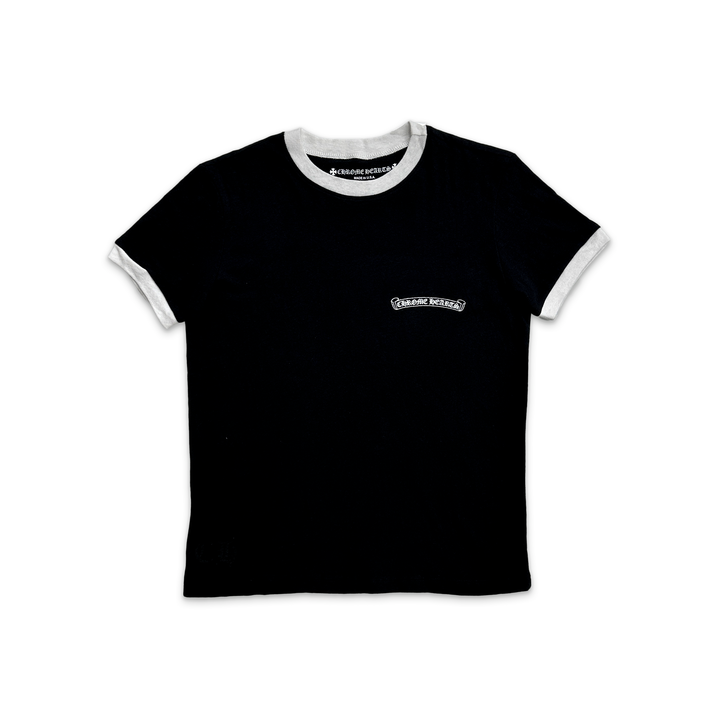 トップス Chrome Hearts Roller Skates Horseshoe Chrome Hearts CHROME HEARTS Roller Skate Horse Shoe Jersey L/S T