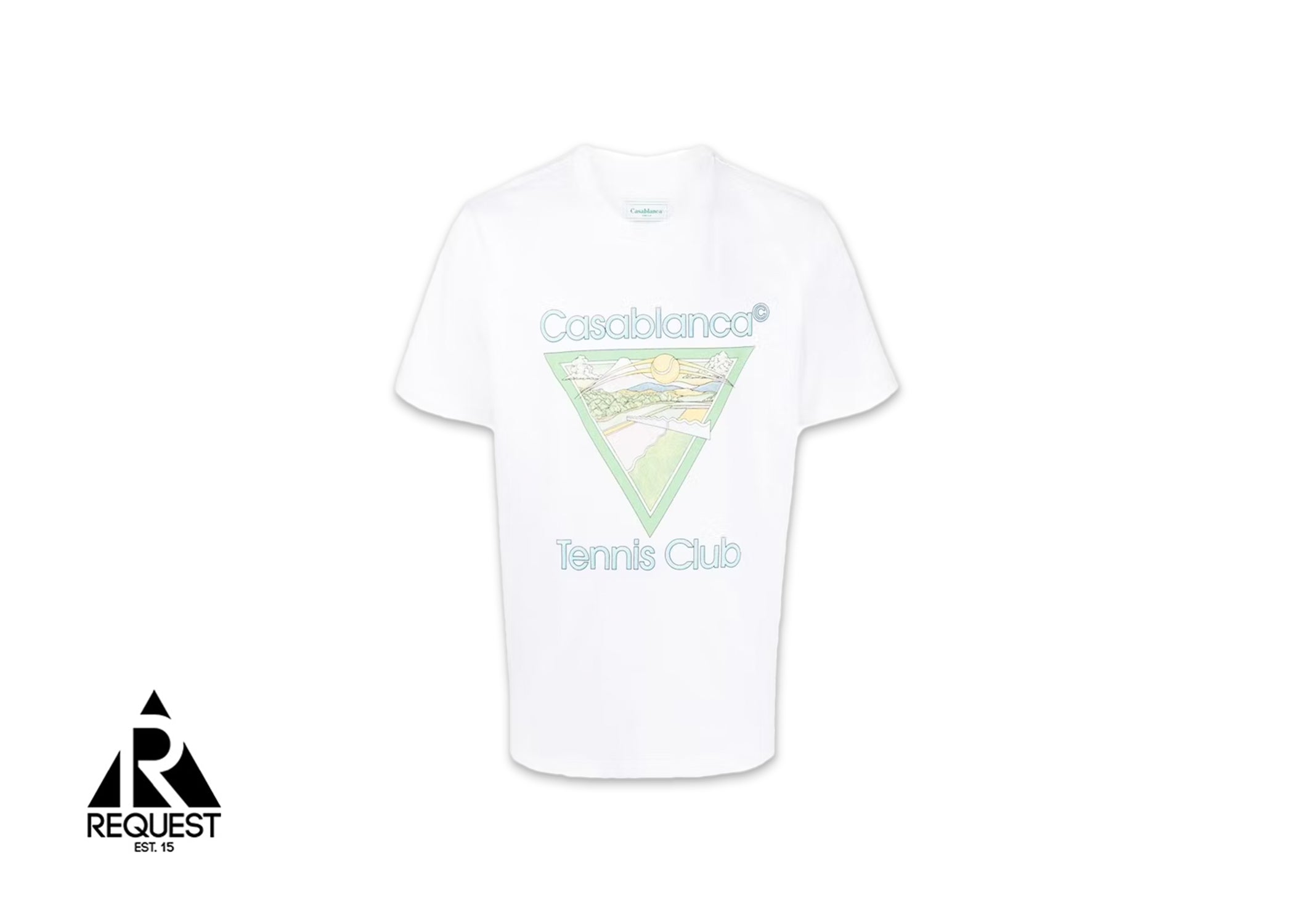 Casablanca Tennis Club Icon Tee "White"