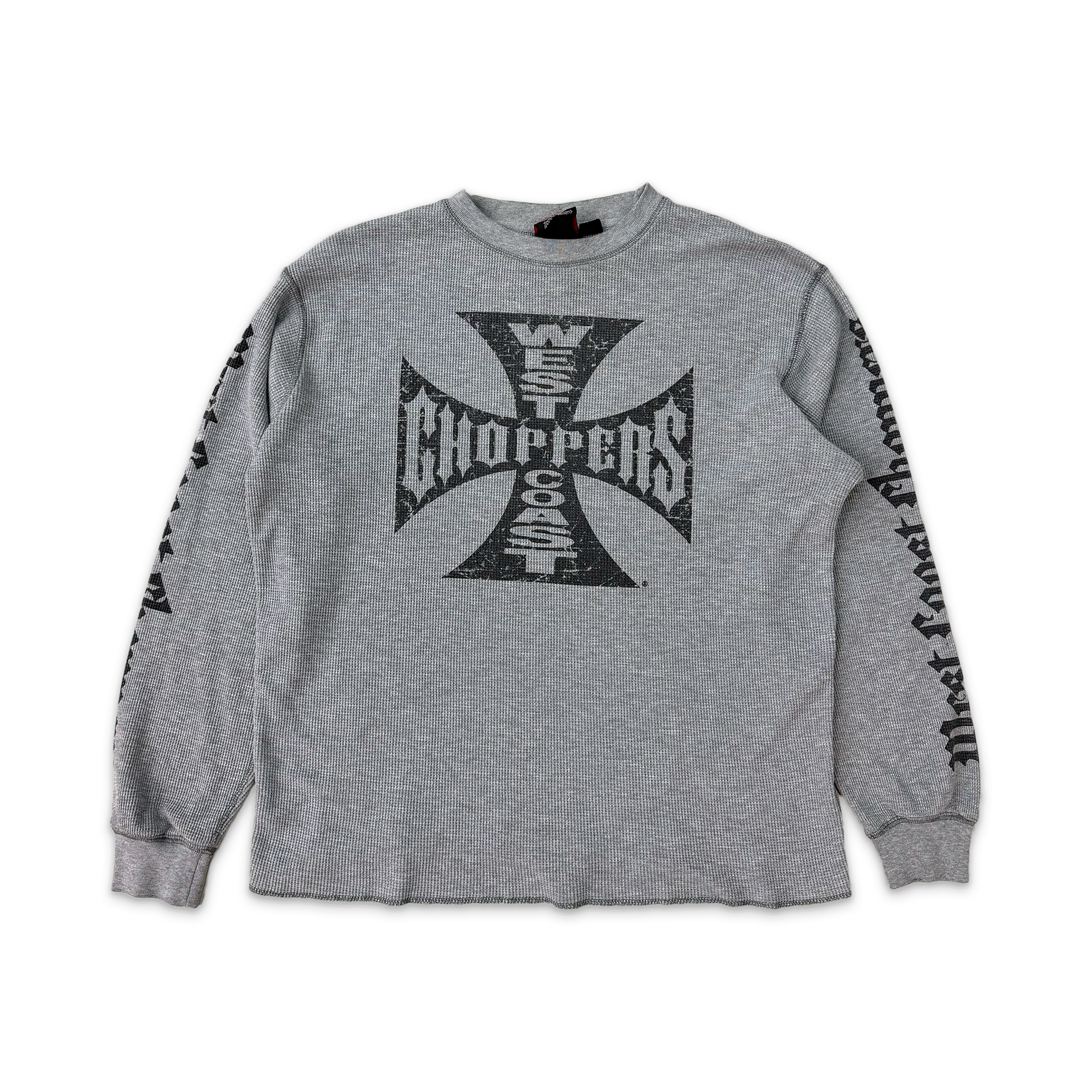 West Coast Choppers Thermal L/S Tee "Grey"