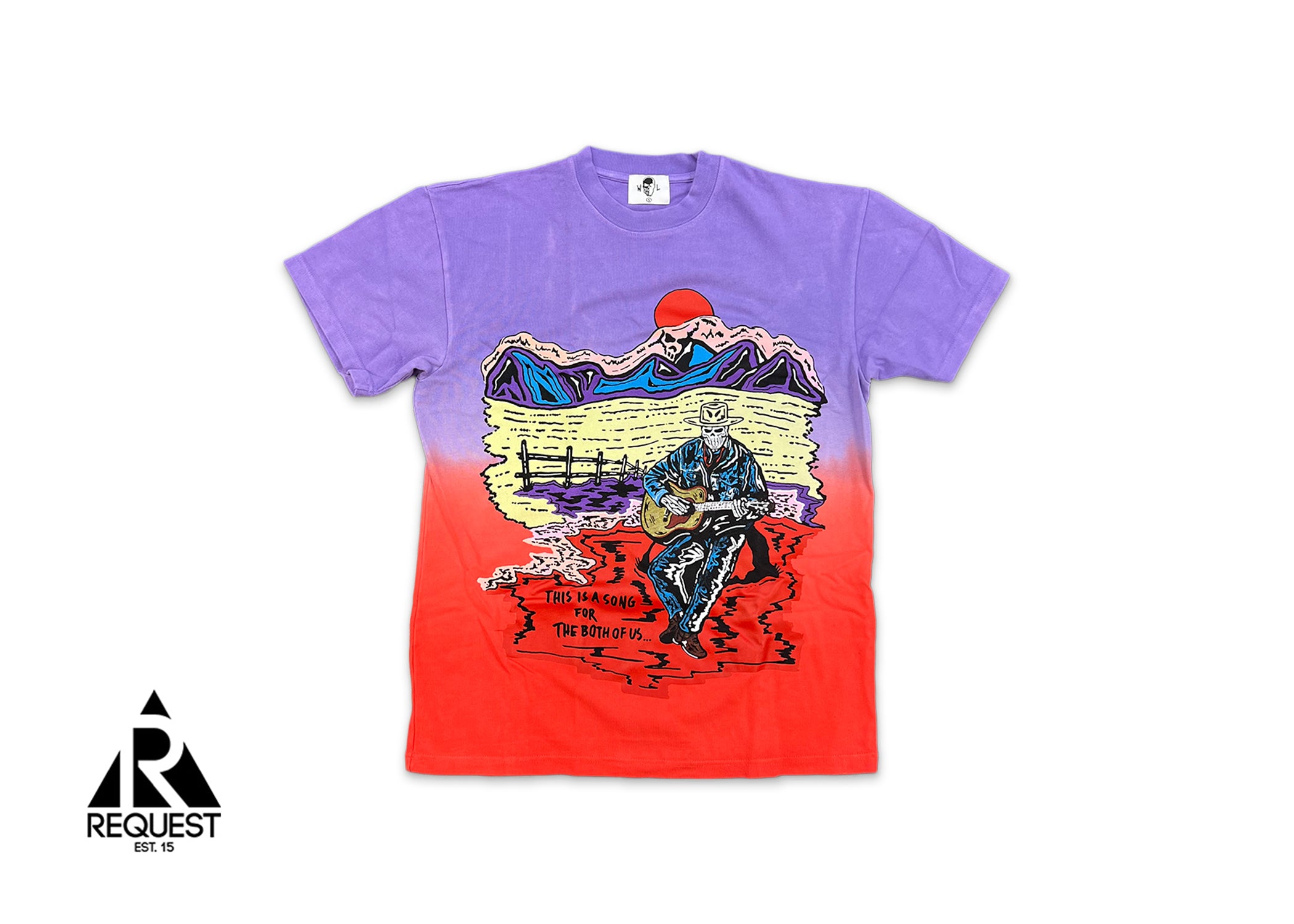 The Singer Tee "Ombre Dye"