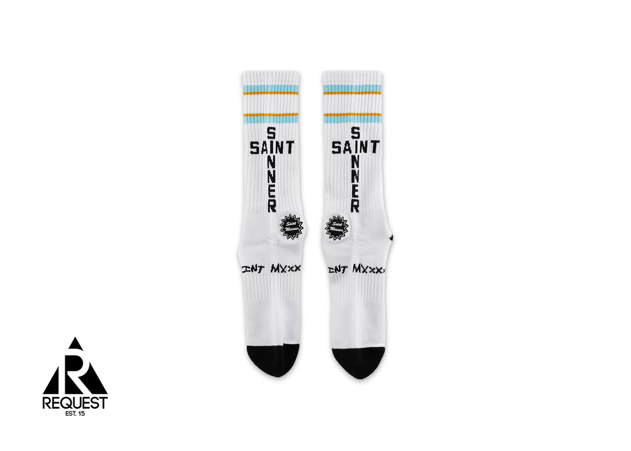 Saint Michael Argentina Socks "White"