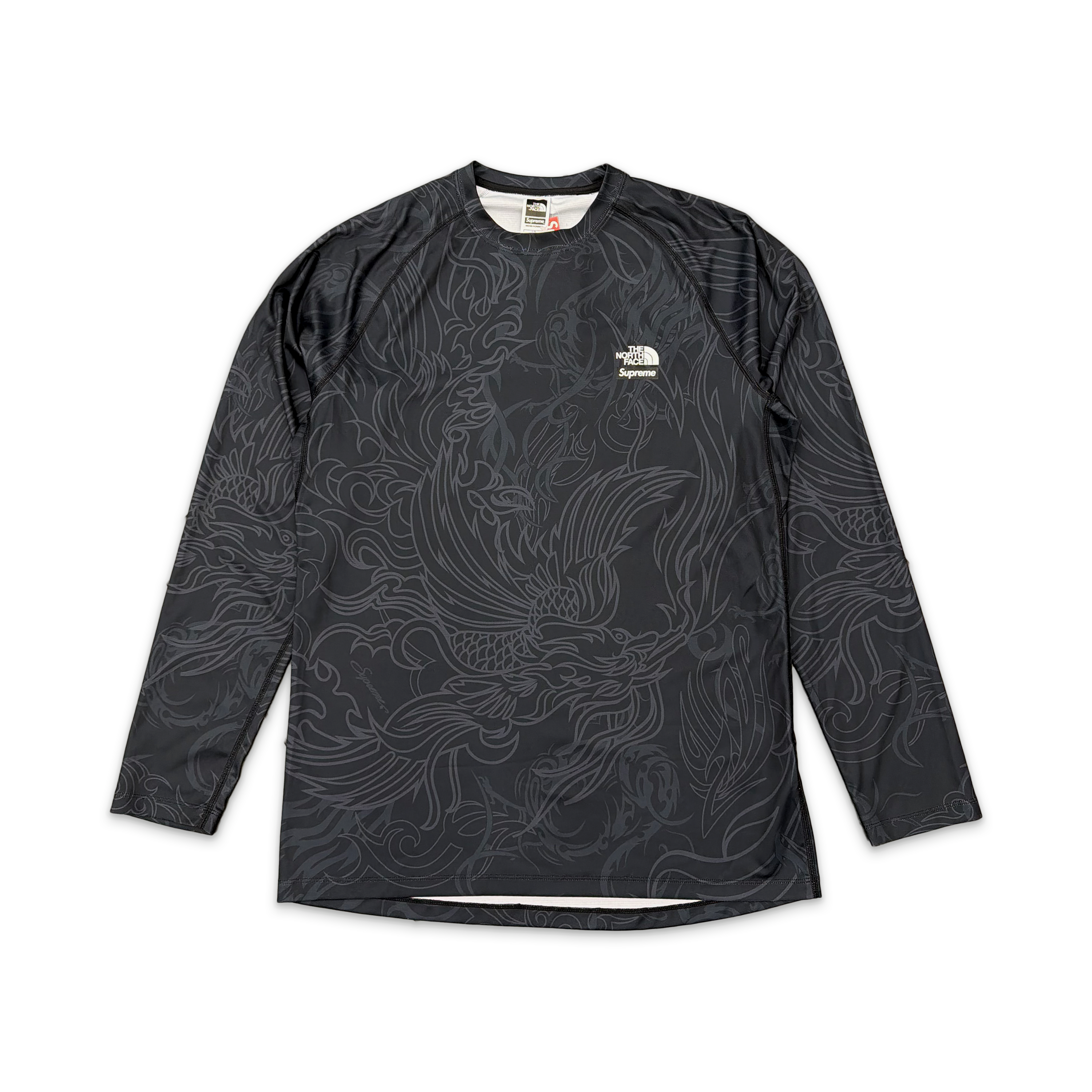 The North Face Base Layer L/S Top (FW22) "Black Dragon"