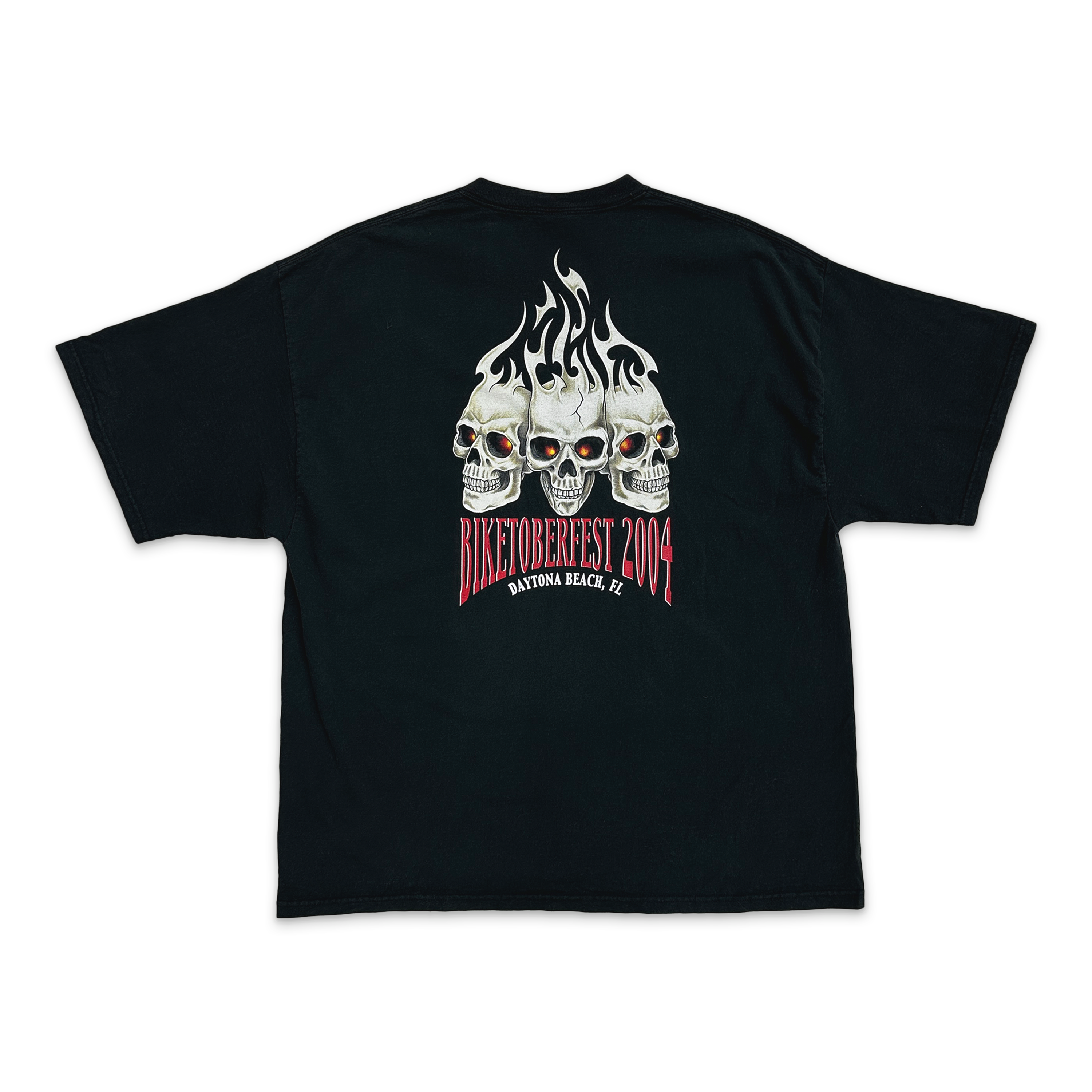 Biketoberfest 2004 Tee "Faded Black"